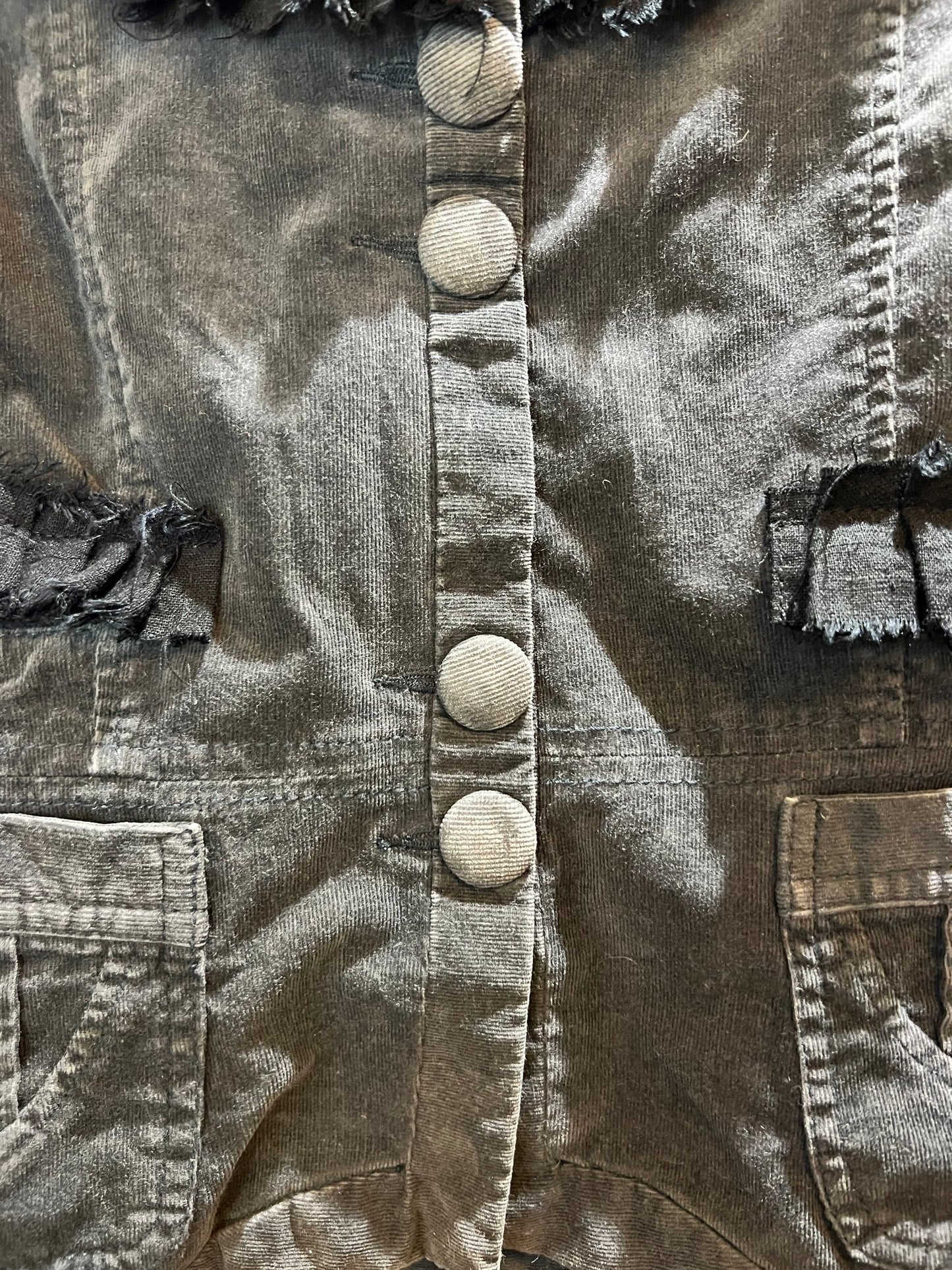 Upcycled Little Fine Cord Jacket