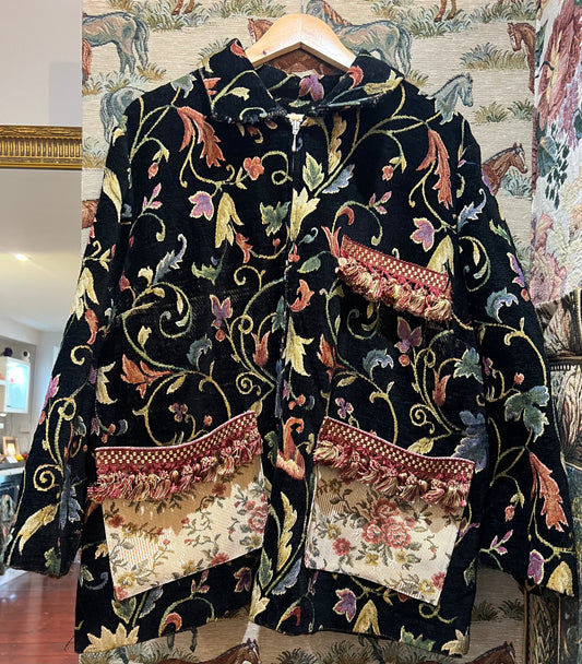 Upcycled Vintage Tapestry Jacket