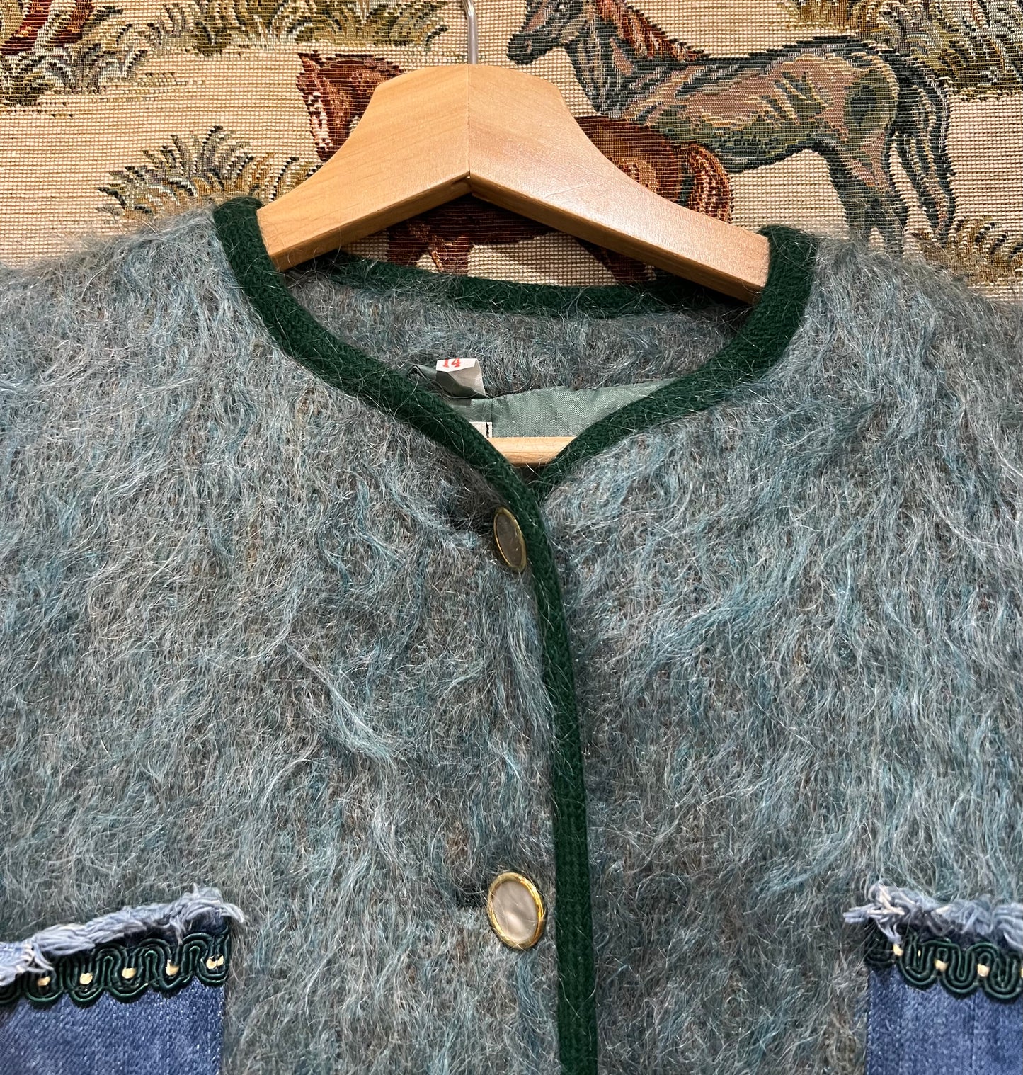 Upcycled Ladylike Mohair Jacket