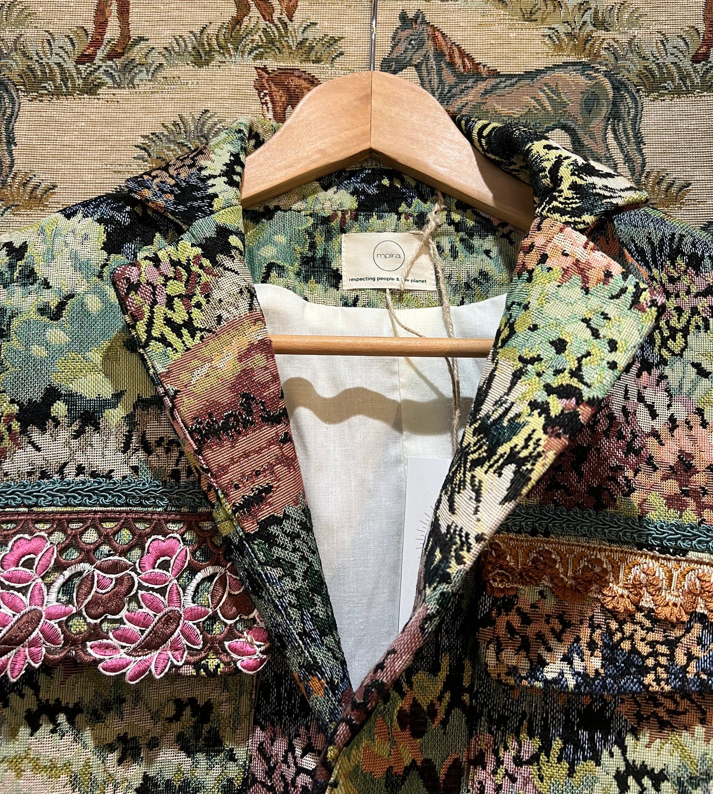 Upcycled Tapestry Jacket