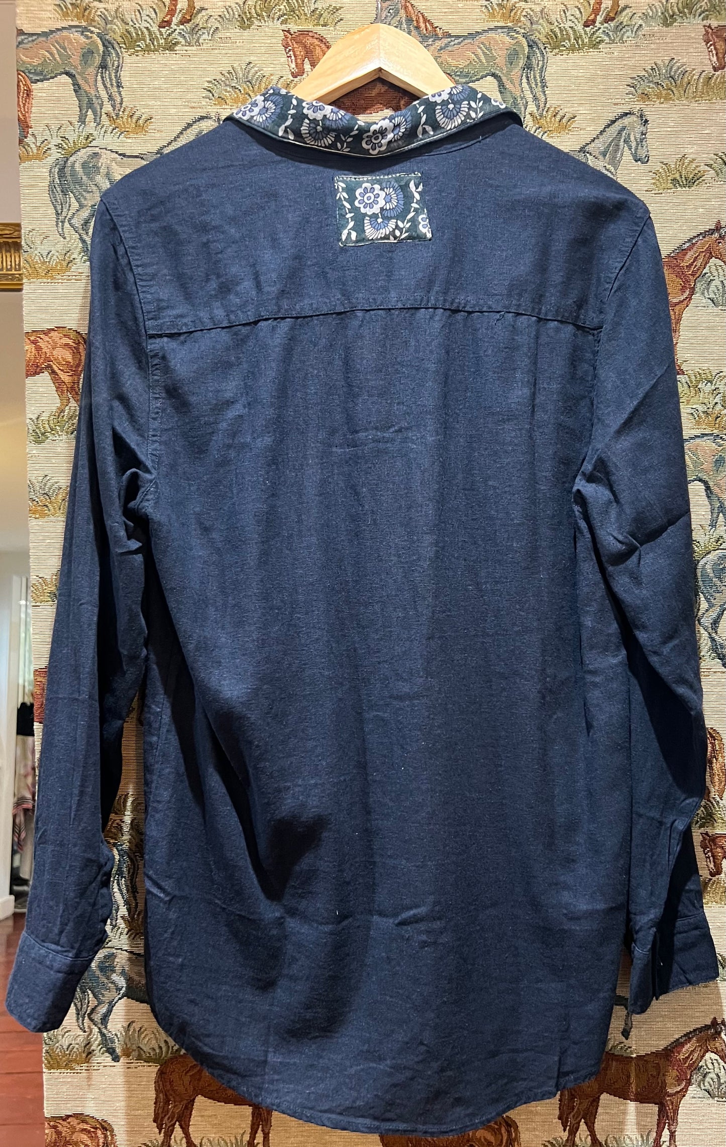 Upcycled Linen Shirt