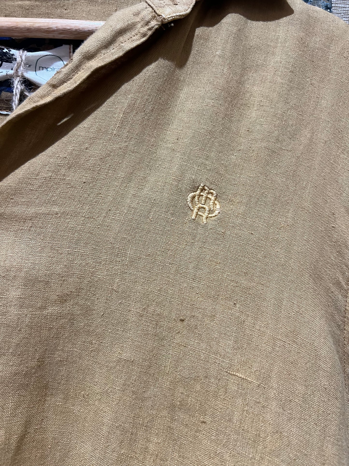 Upcycled Linen Shirt