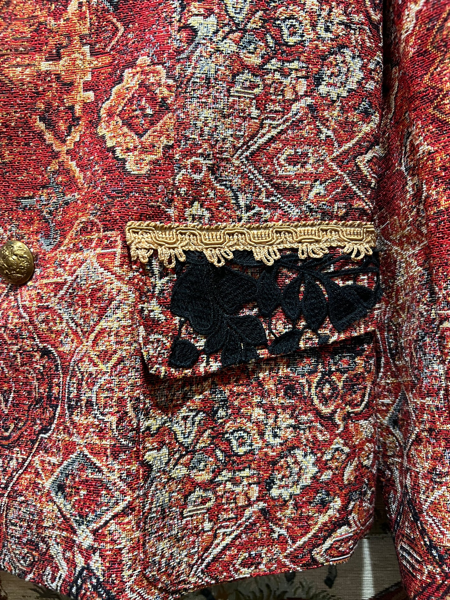 Upcycled Tapestry Jacket