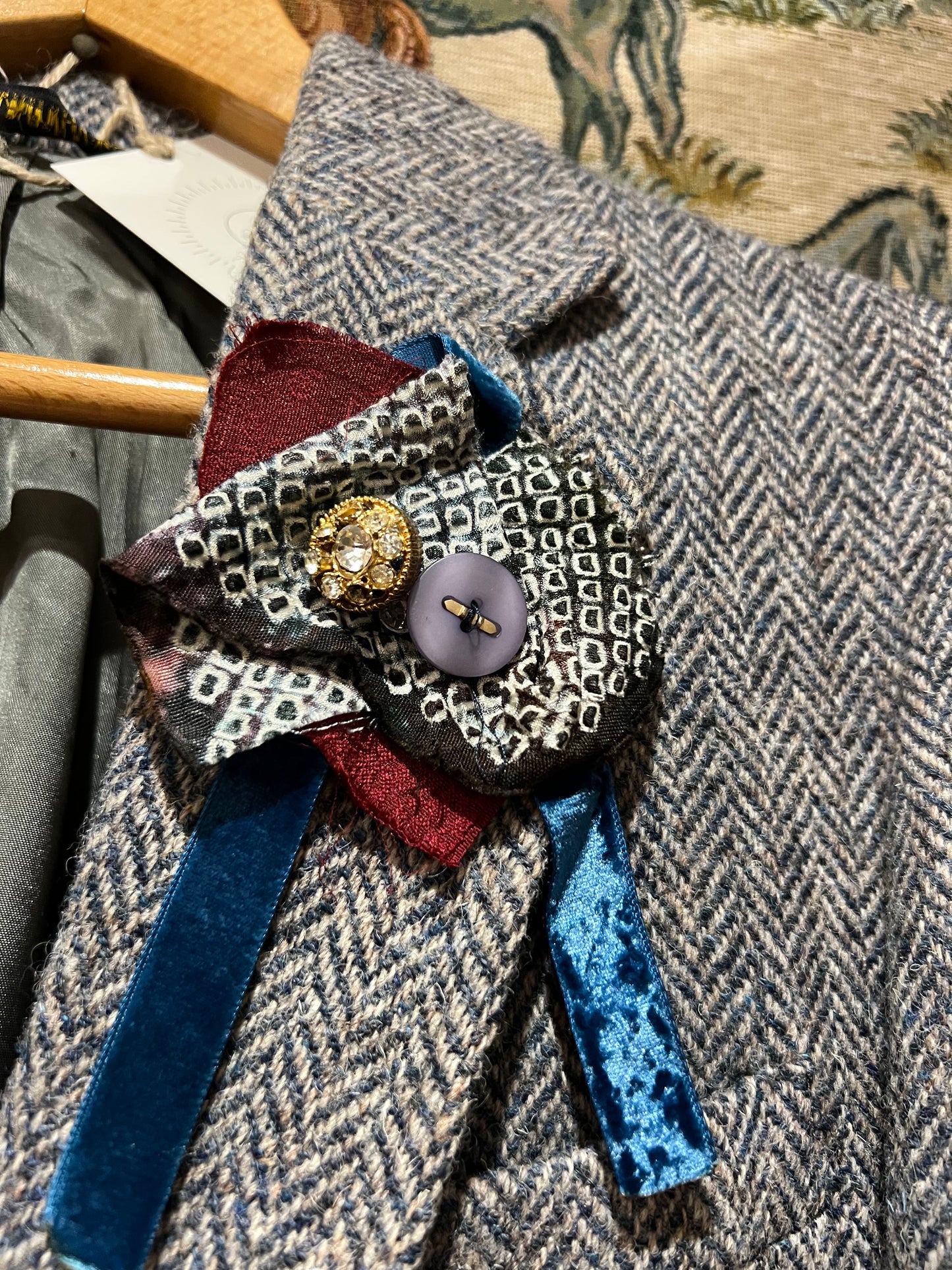 Upcycled Vintage Wool Blazer