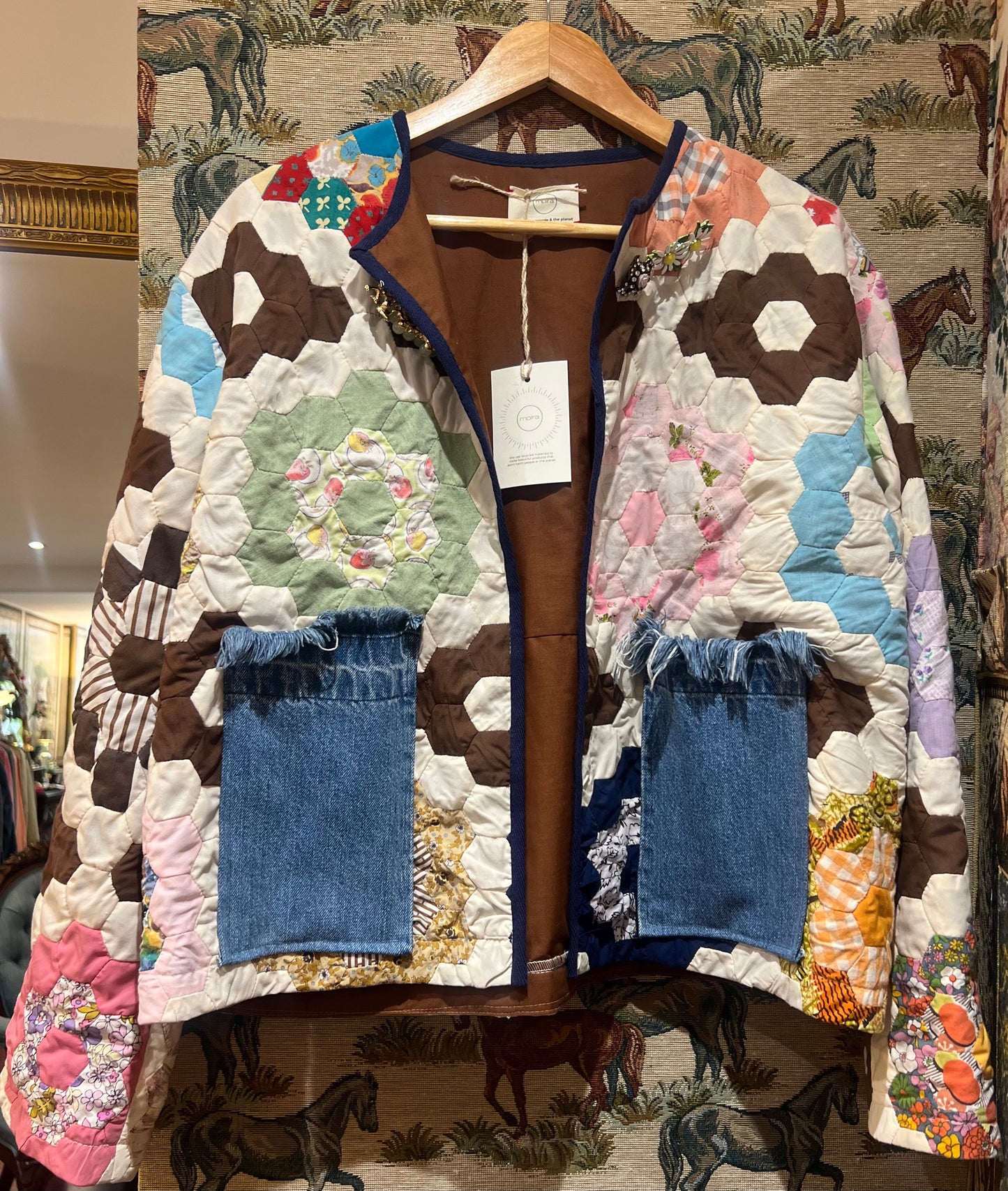 Vintage Quilted Jacked Made In Richmond