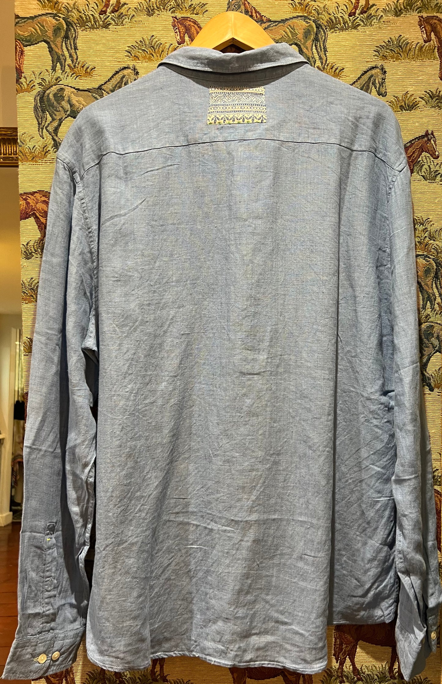 Upcycled Linen Shirt