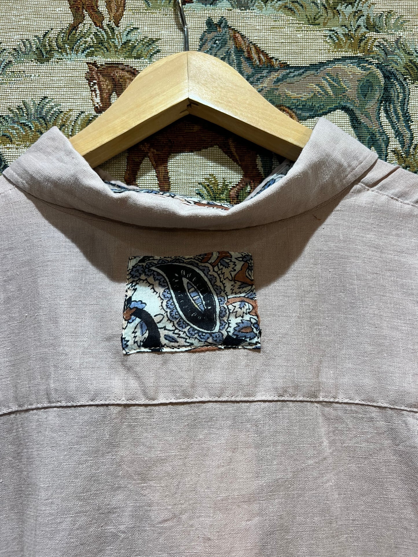 Upcycled Linen Shirt