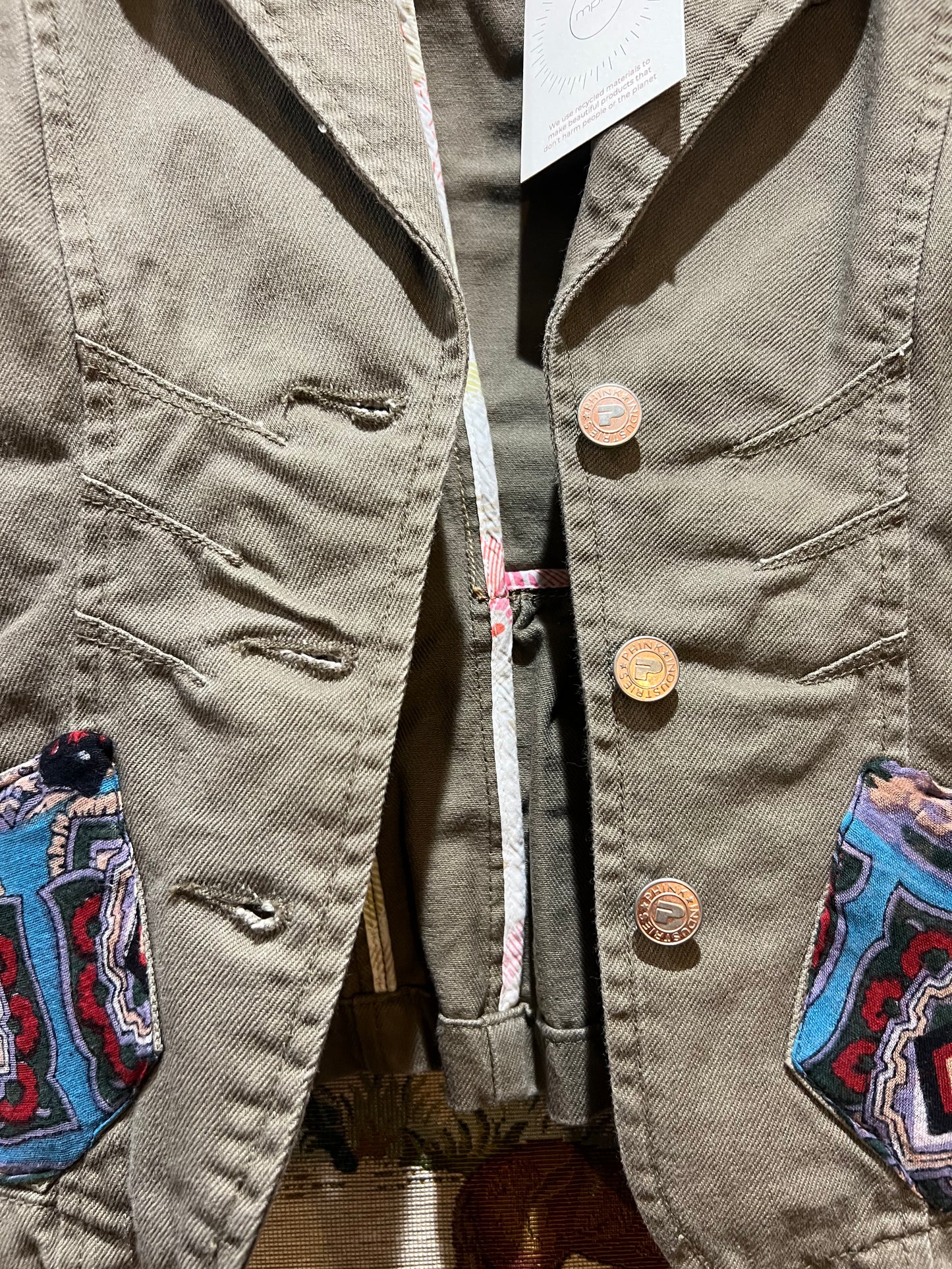Upcycled Kids Utility Jacket