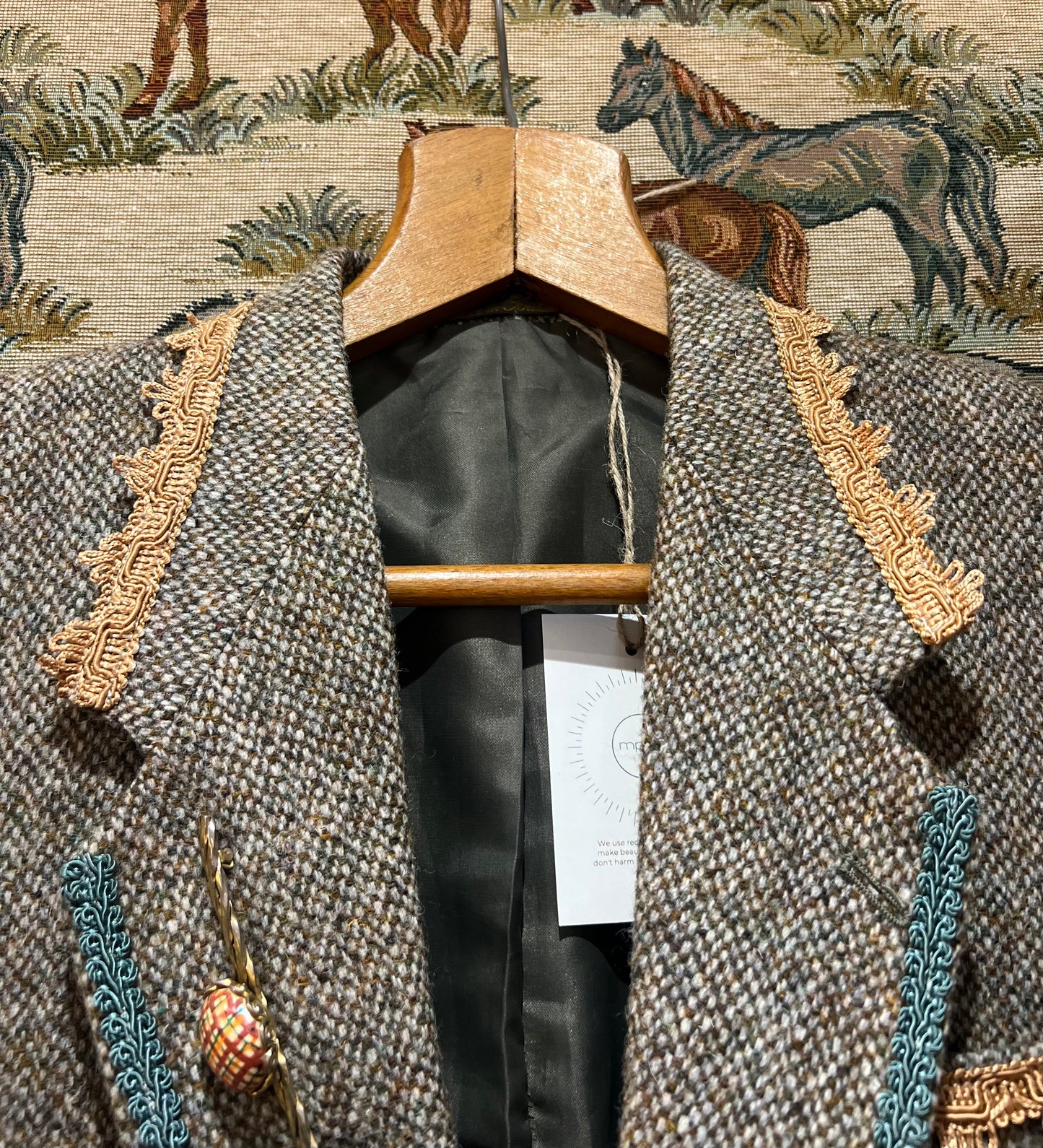 Upcycled Harns Tweed Blazer