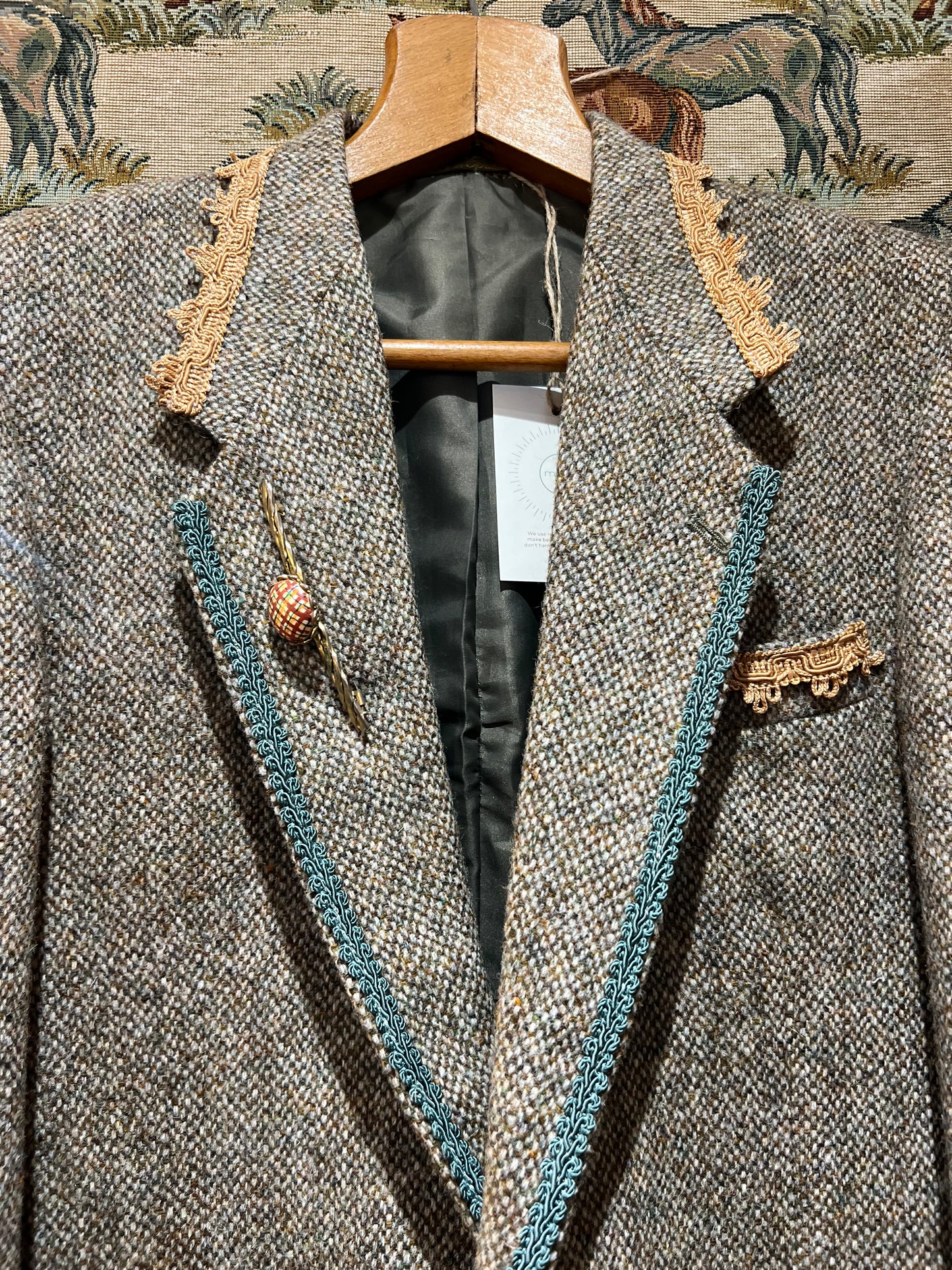 Upcycled Harns Tweed Blazer