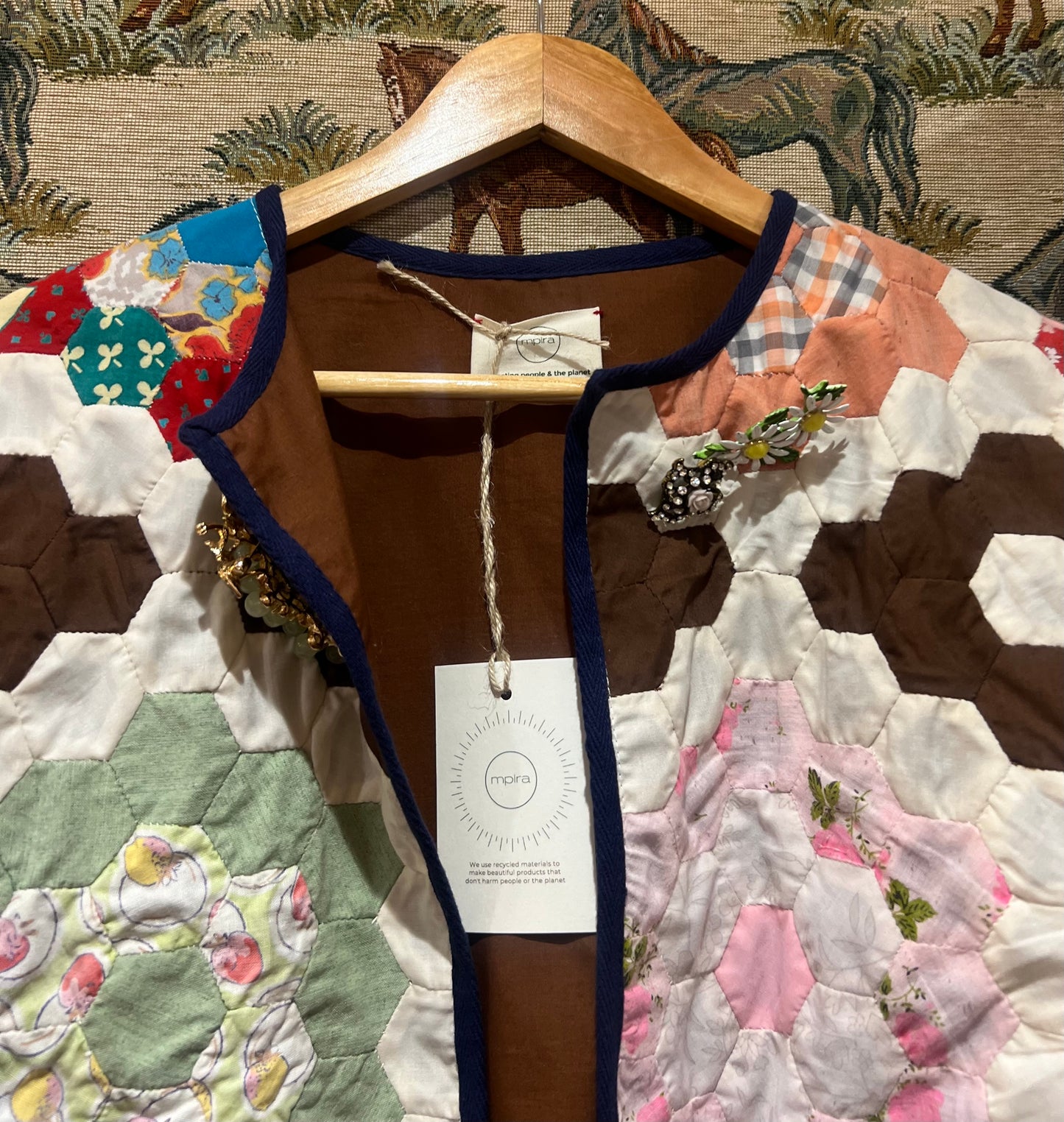 Vintage Quilted Jacked Made In Richmond