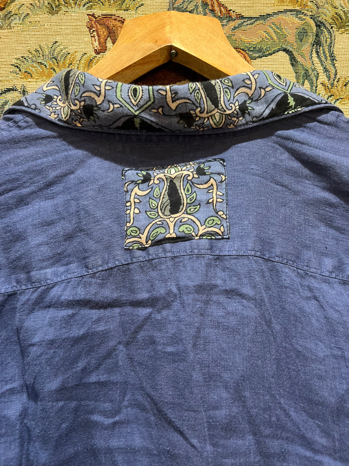 Upcycled Linen Shirt