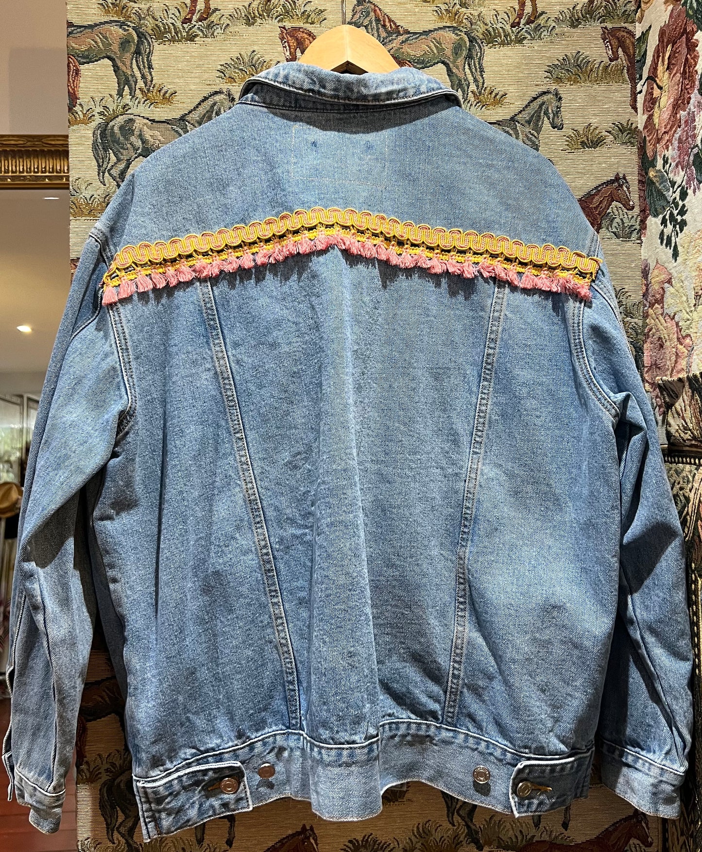Upcycled Denim Jacket
