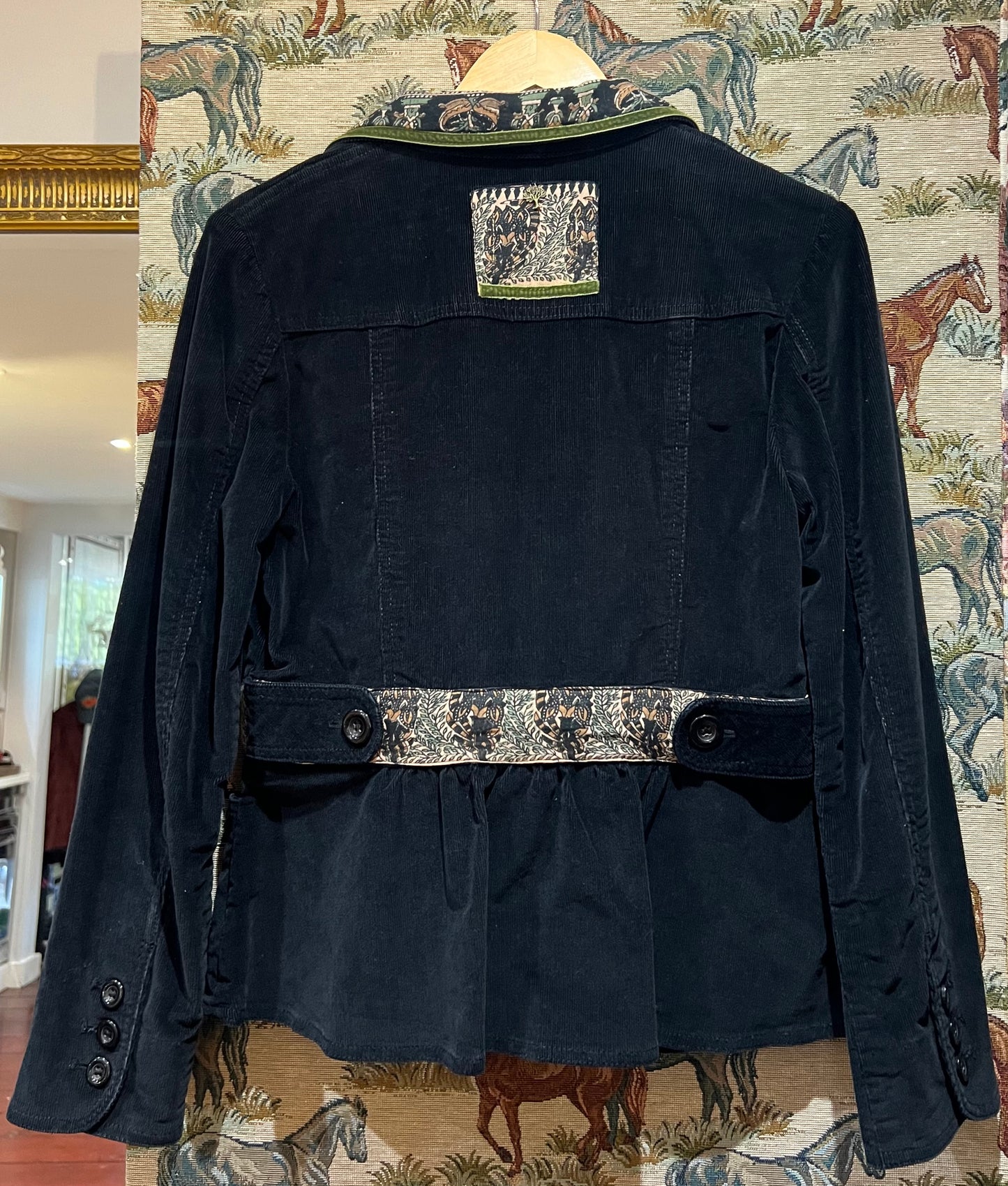 Corduroy Waisted Jacket