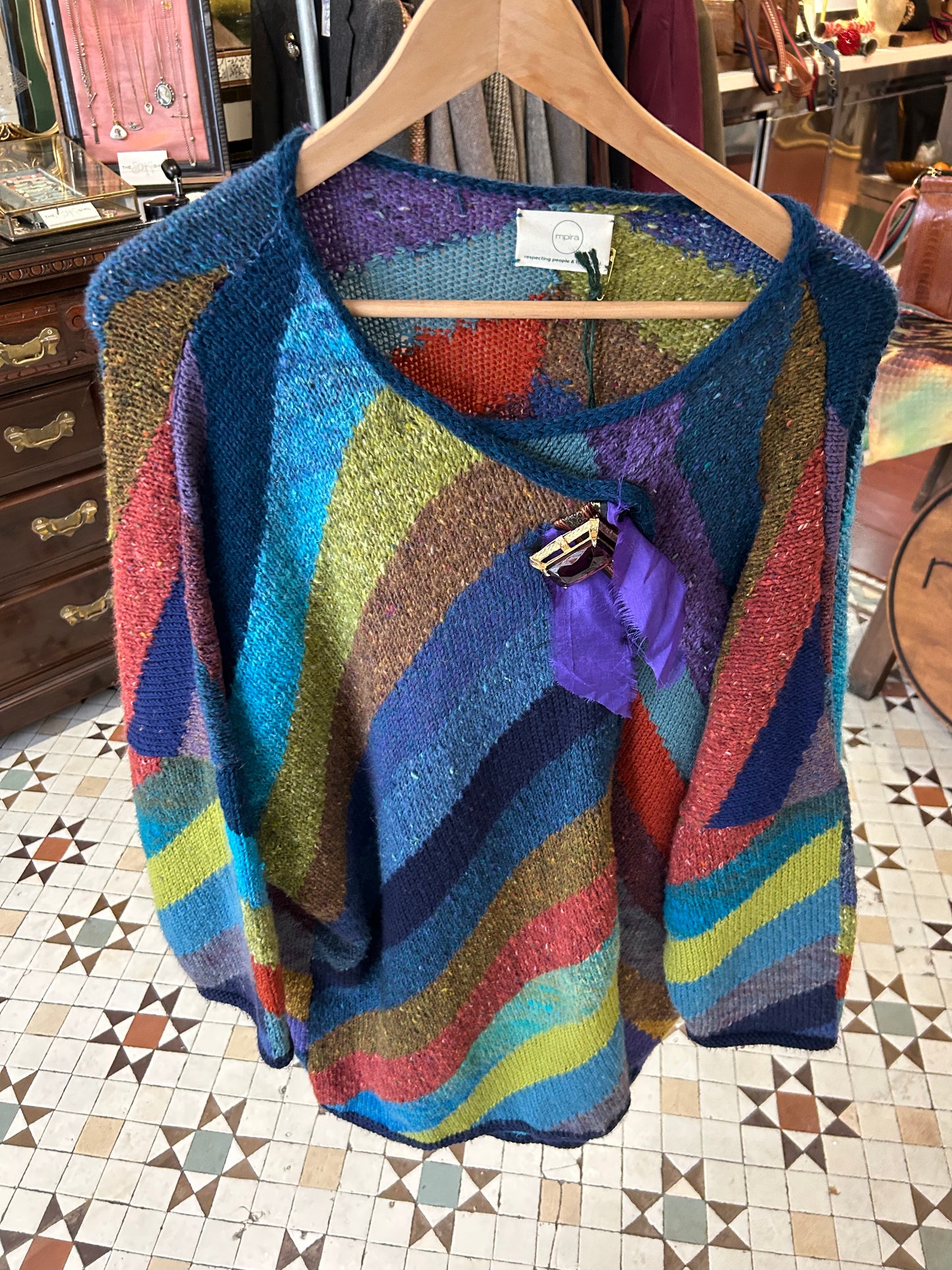 100% Vintage Wool Cardigan Knitwear