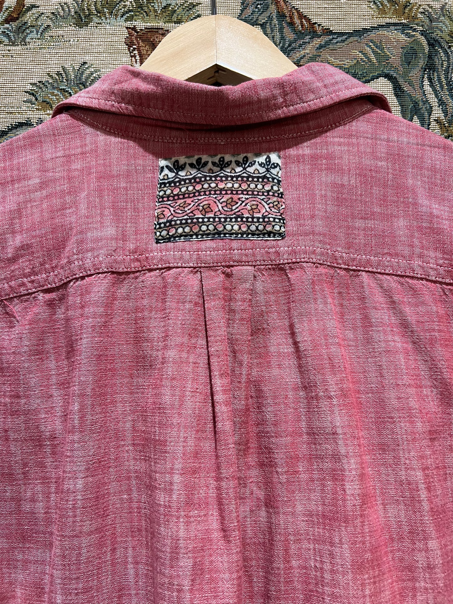 Upcycled Linen Shirt