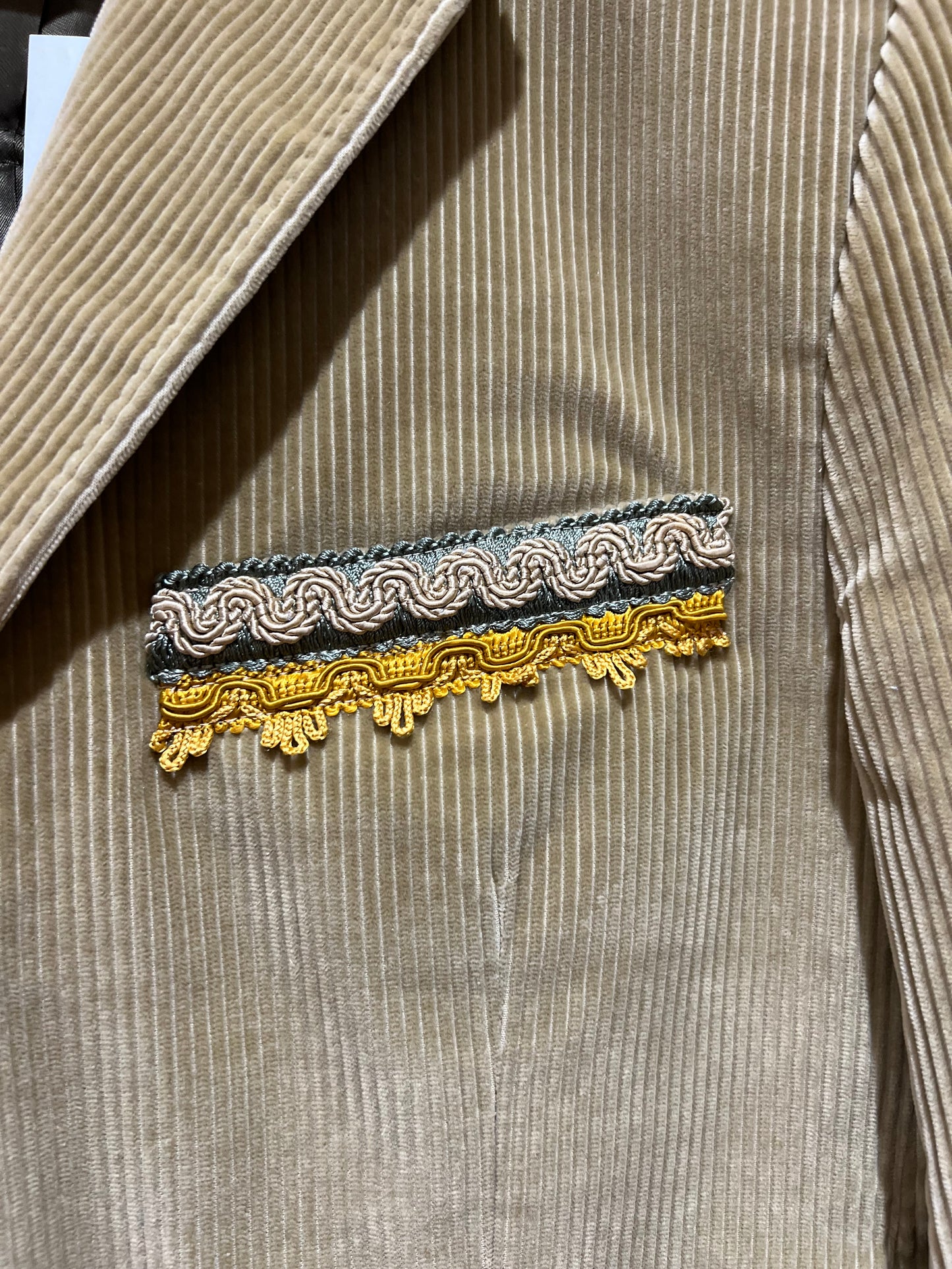 Upcycled Corduroy Blazer