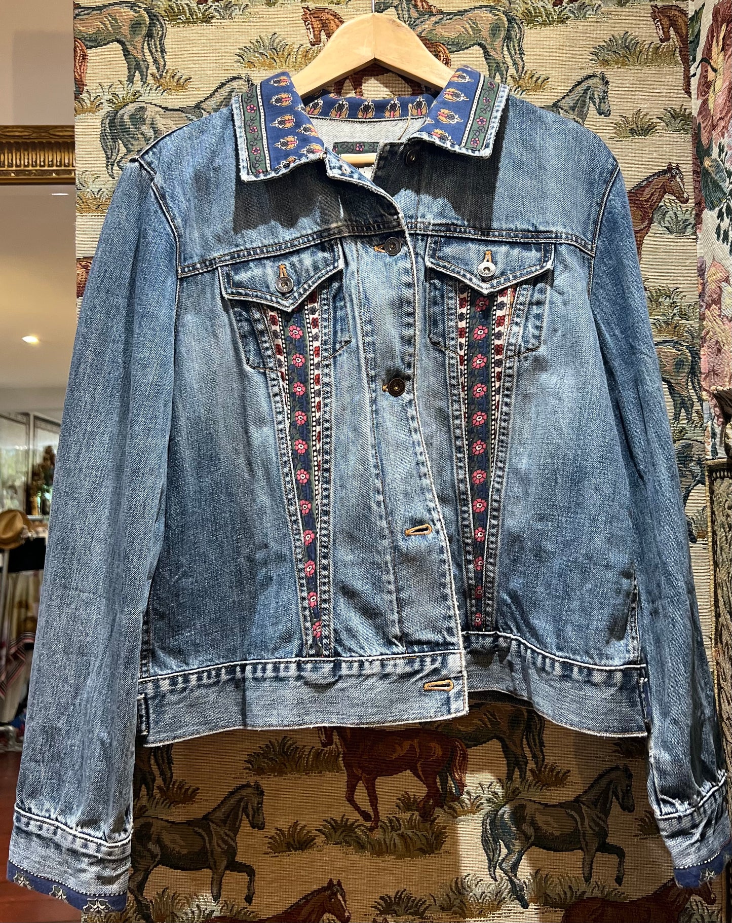 Upcycled Denim Jacket