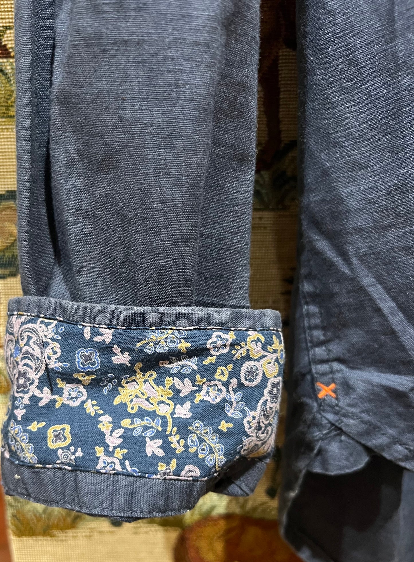 Upcycled Linen Shirt