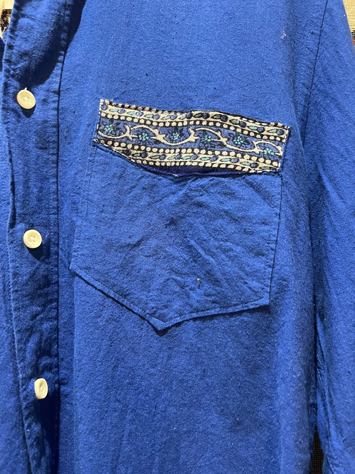 Upcycled Linen Shirt