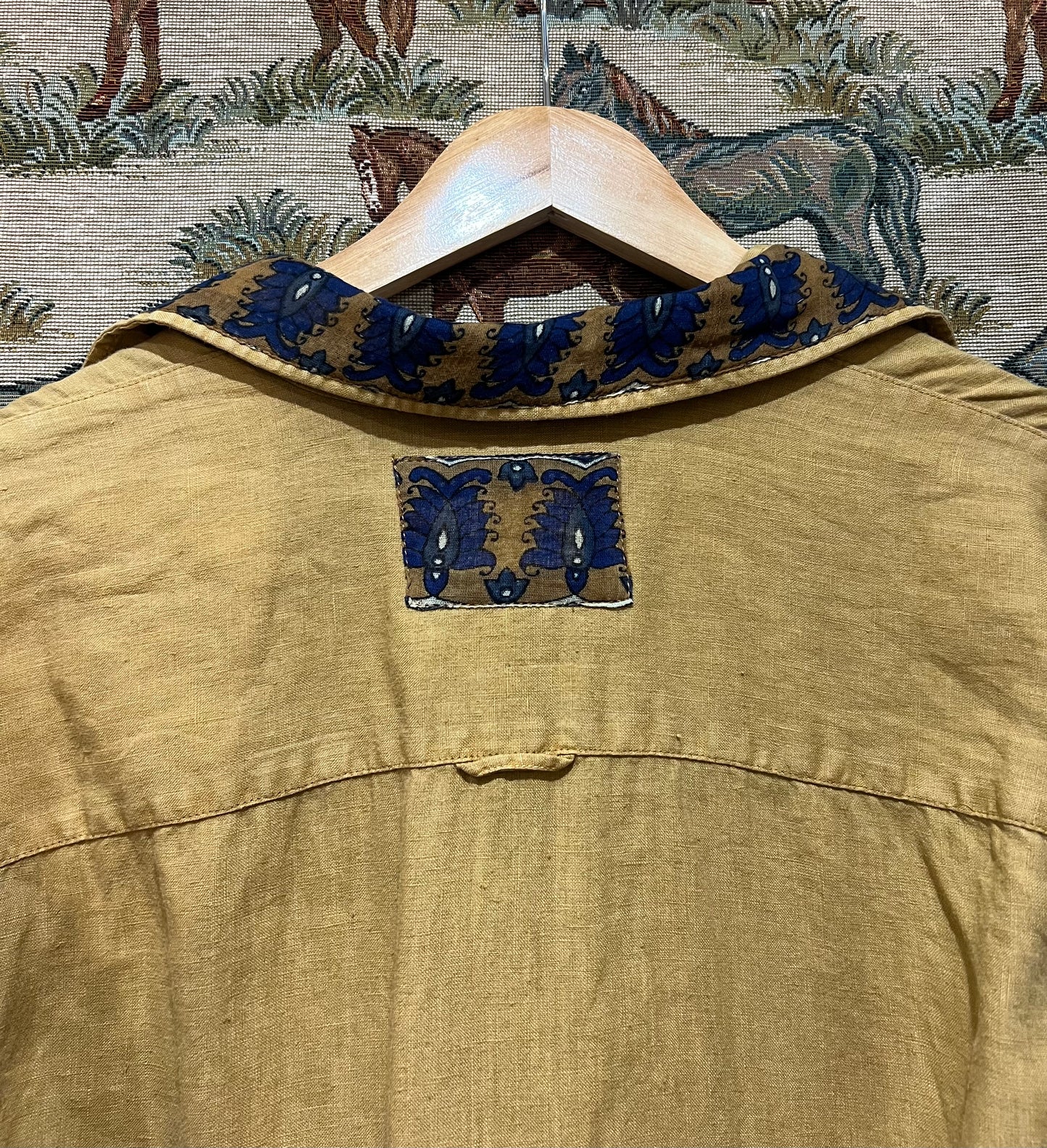 Upcycled Linen Shirt