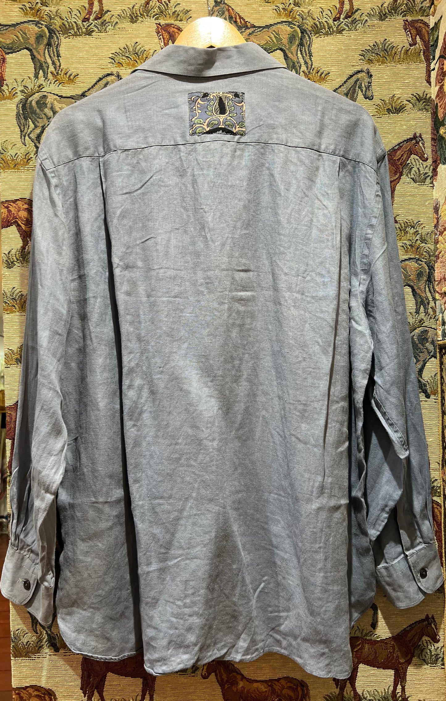 Upcycled Linen Shirt