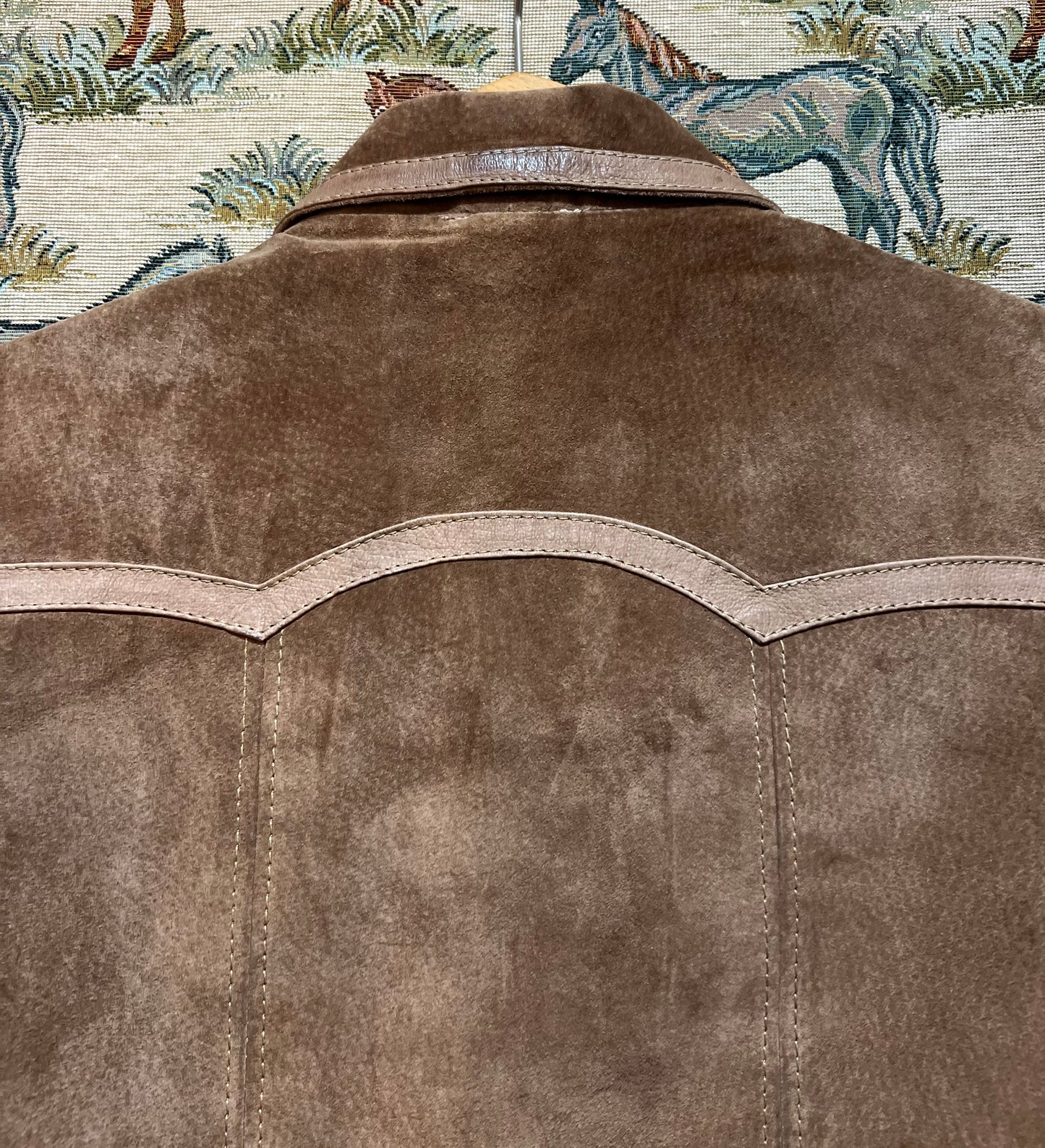 Upcycled Vintage Suede Jacket