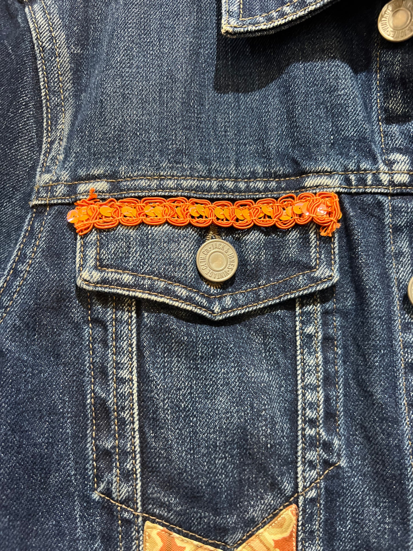 Upcycled Denim Jacket