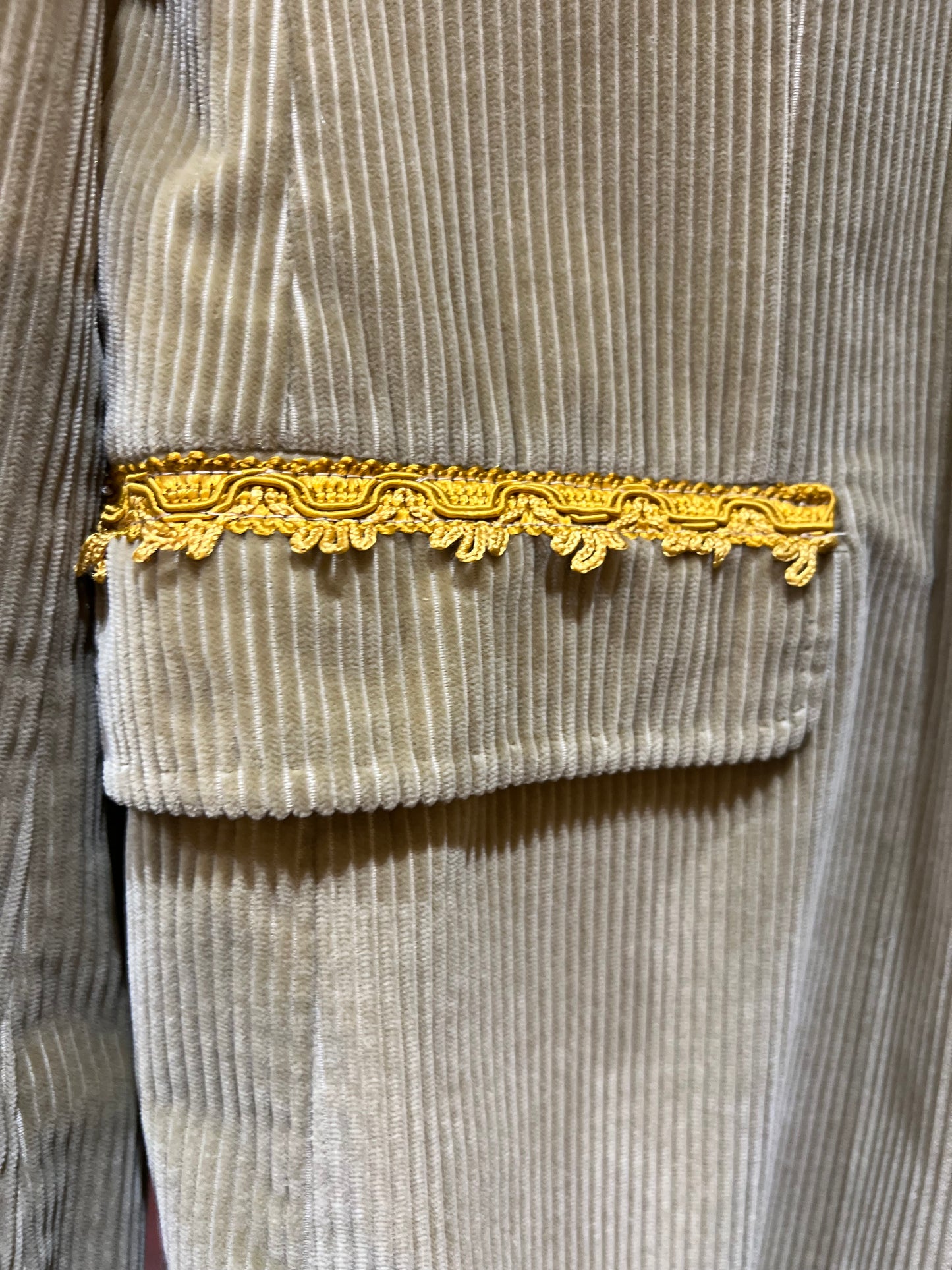 Upcycled Corduroy Blazer