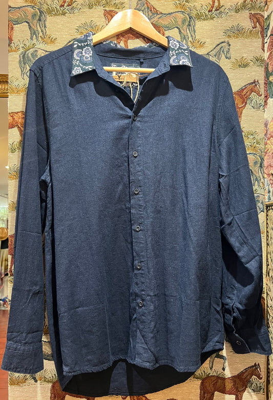 Upcycled Linen Shirt