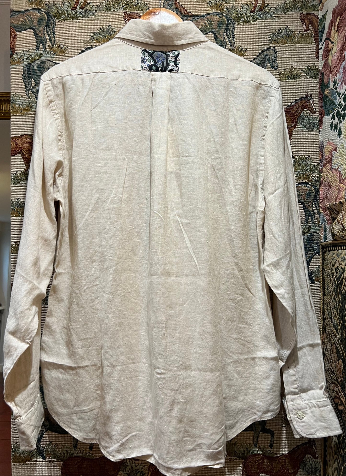 Upcycled Linen Shirt