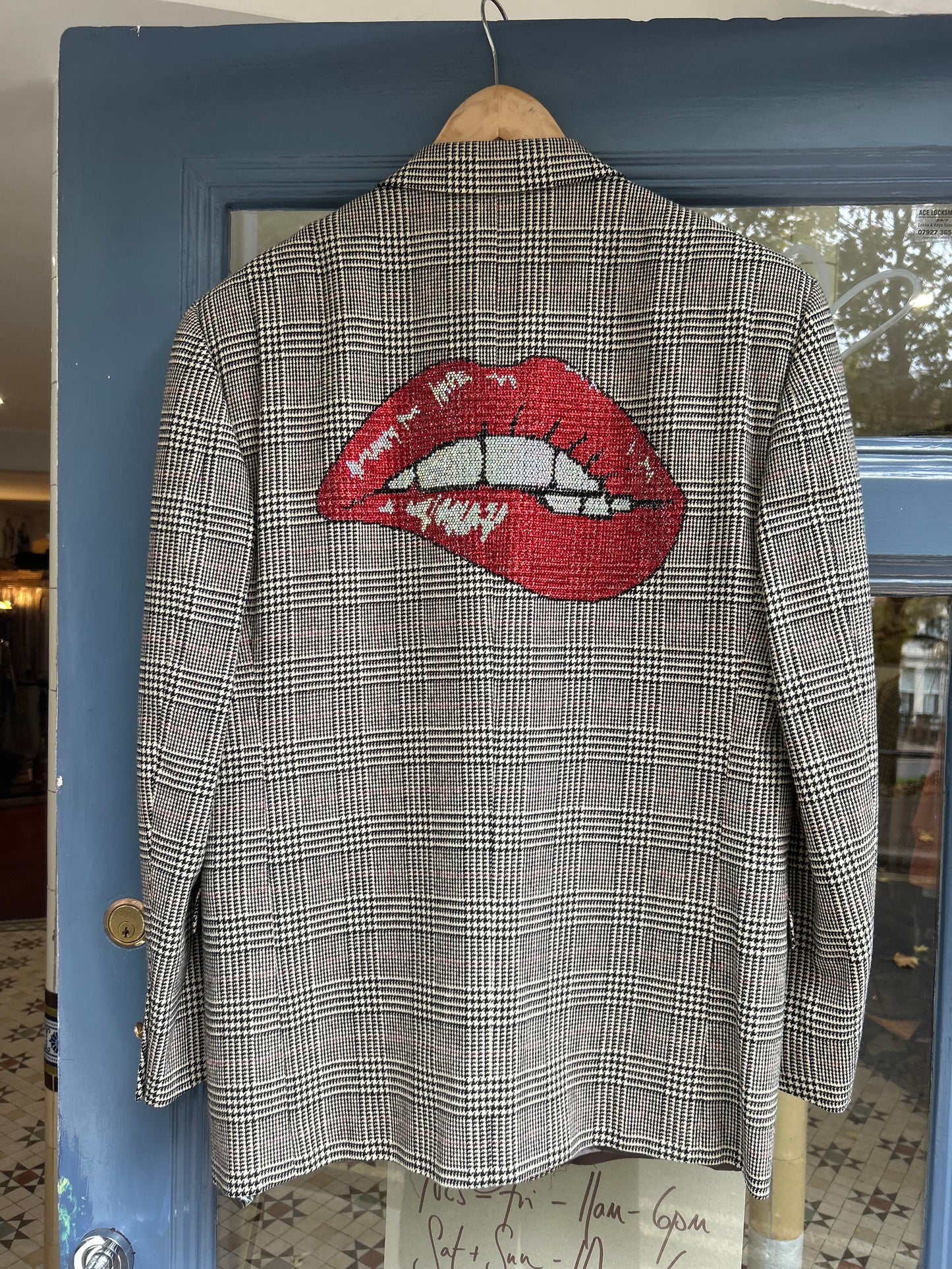 Upcycled Wool Tweed Blazer