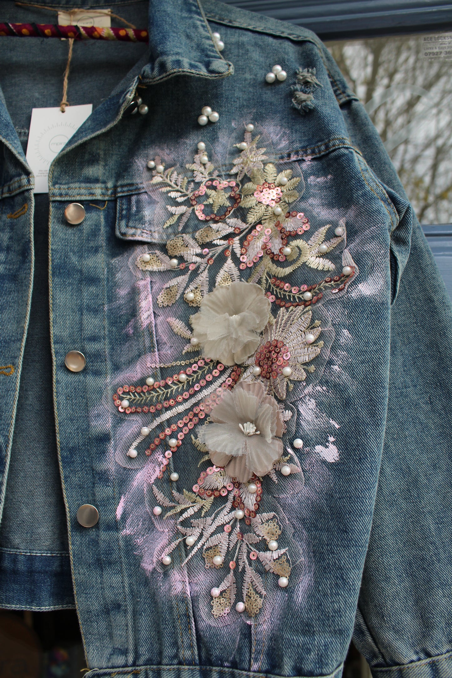 Upcycled Denim Jacket