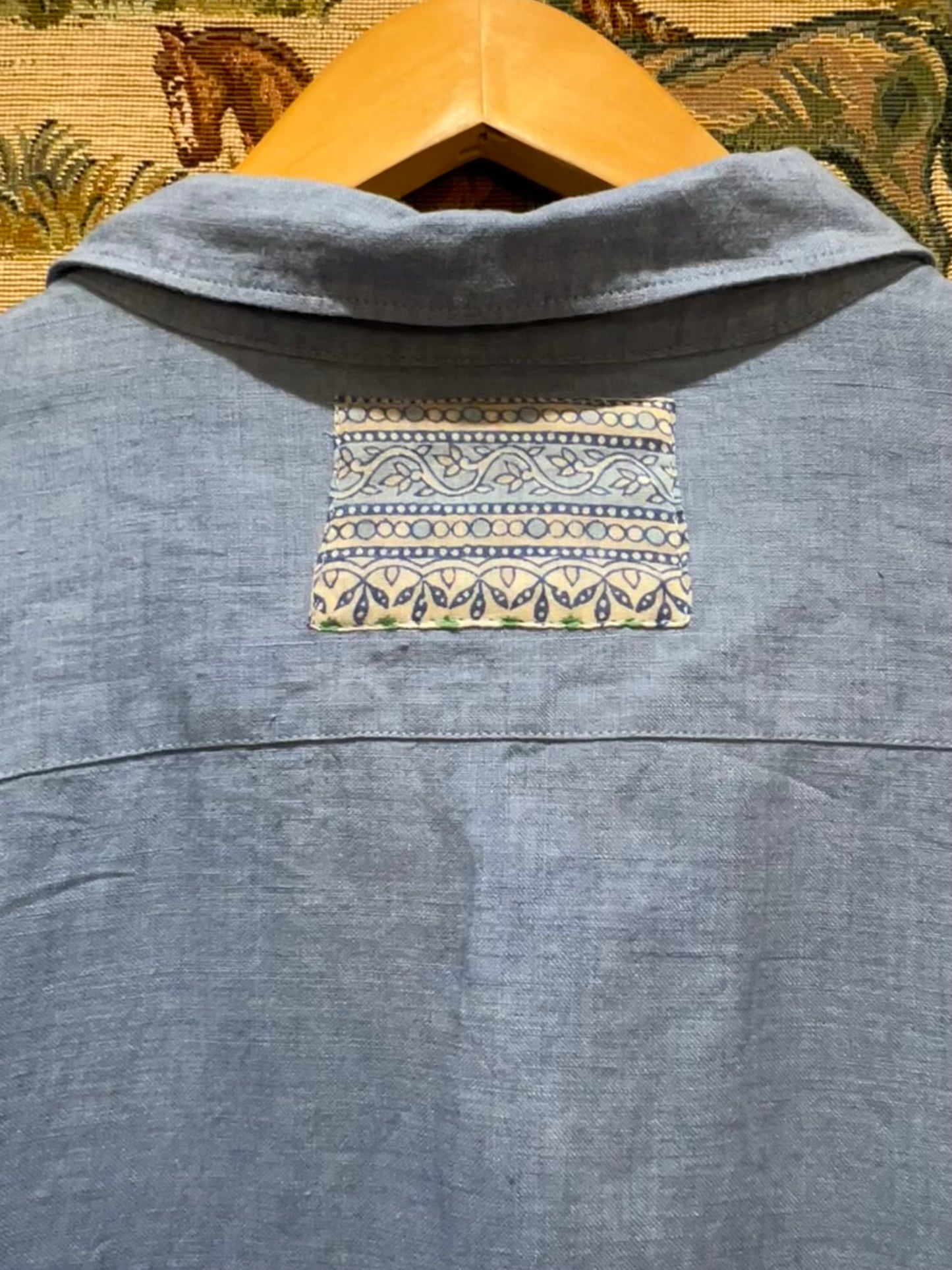 Upcycled Linen Shirt