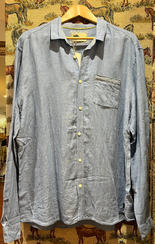 Upcycled Linen Shirt