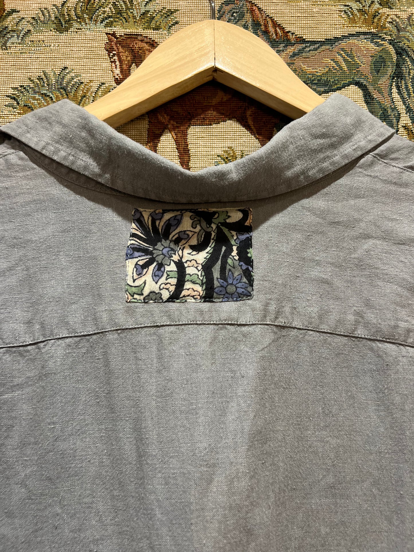Upcycled Linen Shirt