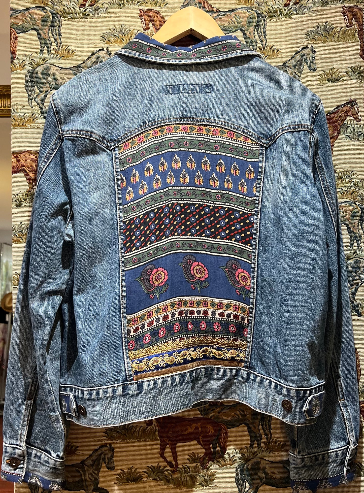 Upcycled Denim Jacket