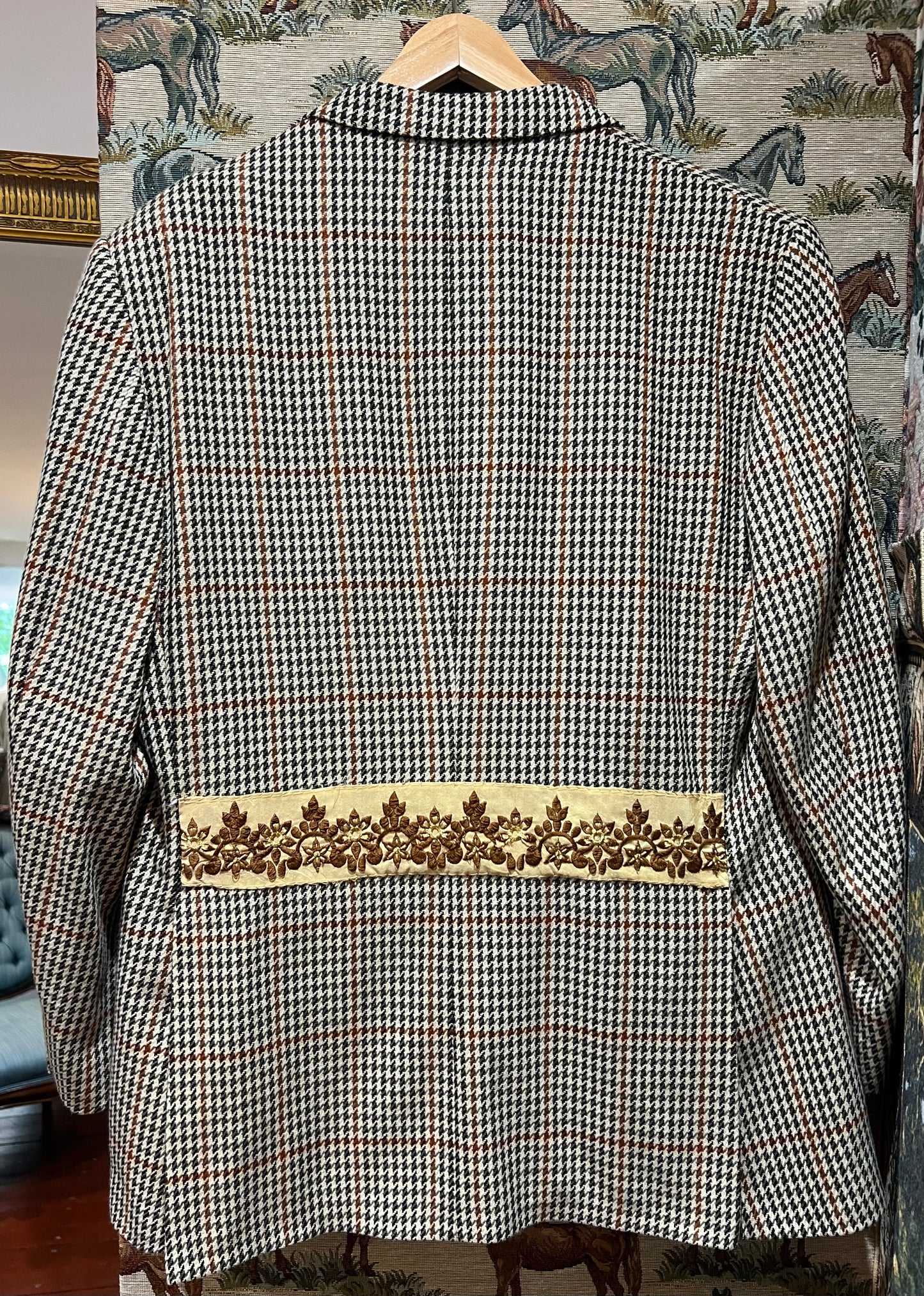 Upcycled Vintage Cashmere Blazer