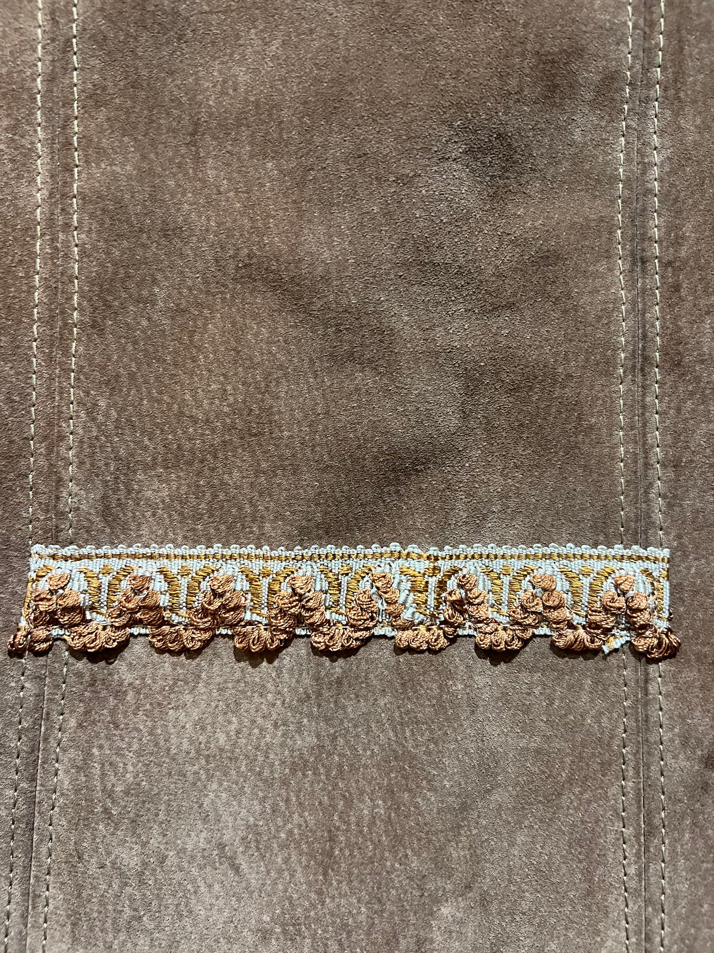 Upcycled Vintage Suede Jacket