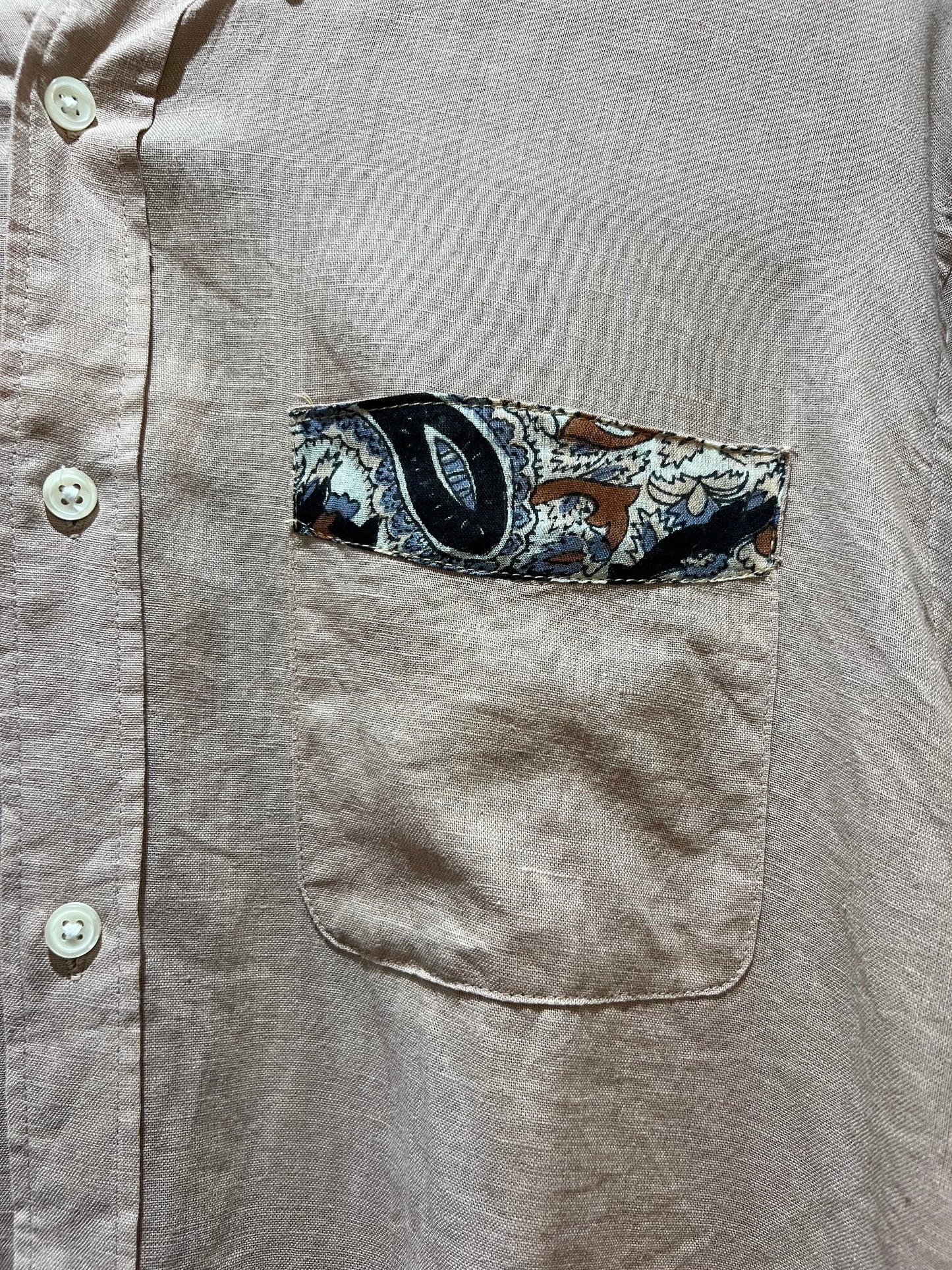 Upcycled Linen Shirt