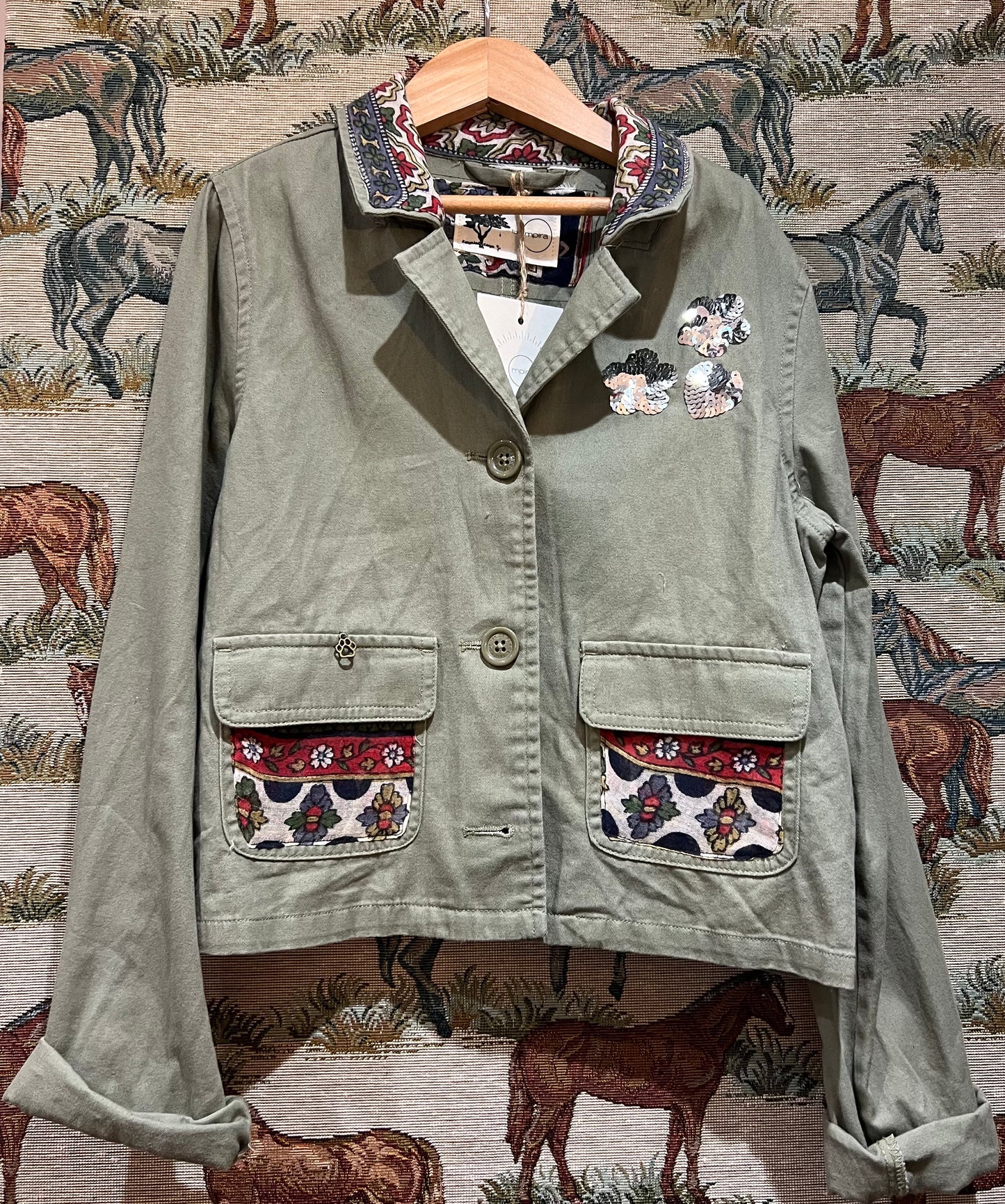 Upcycled Kids Utility Jacket