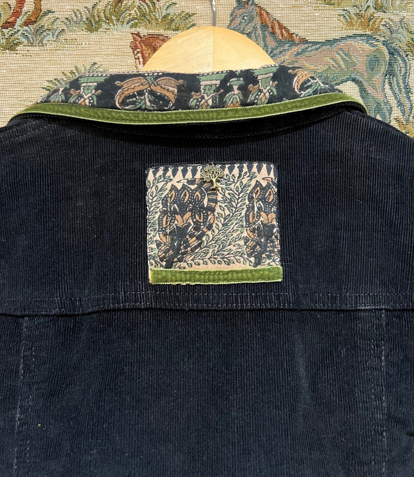 Corduroy Waisted Jacket