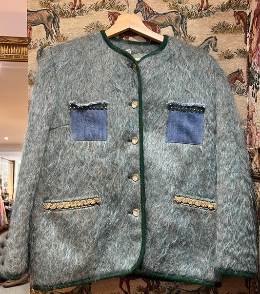 Upcycled Ladylike Mohair Jacket