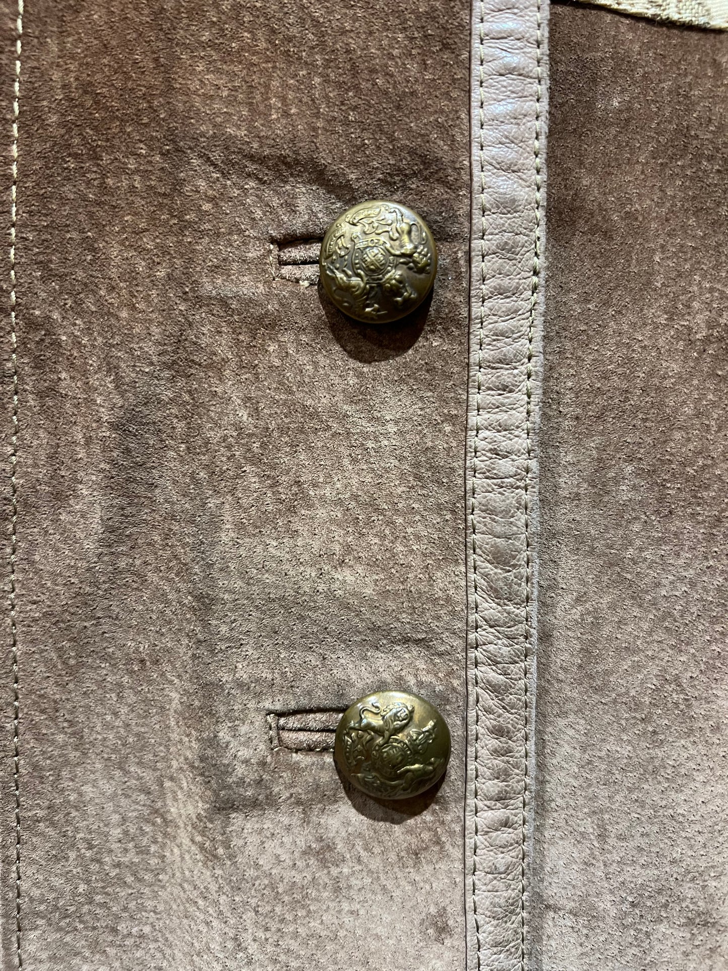 Upcycled Vintage Suede Jacket