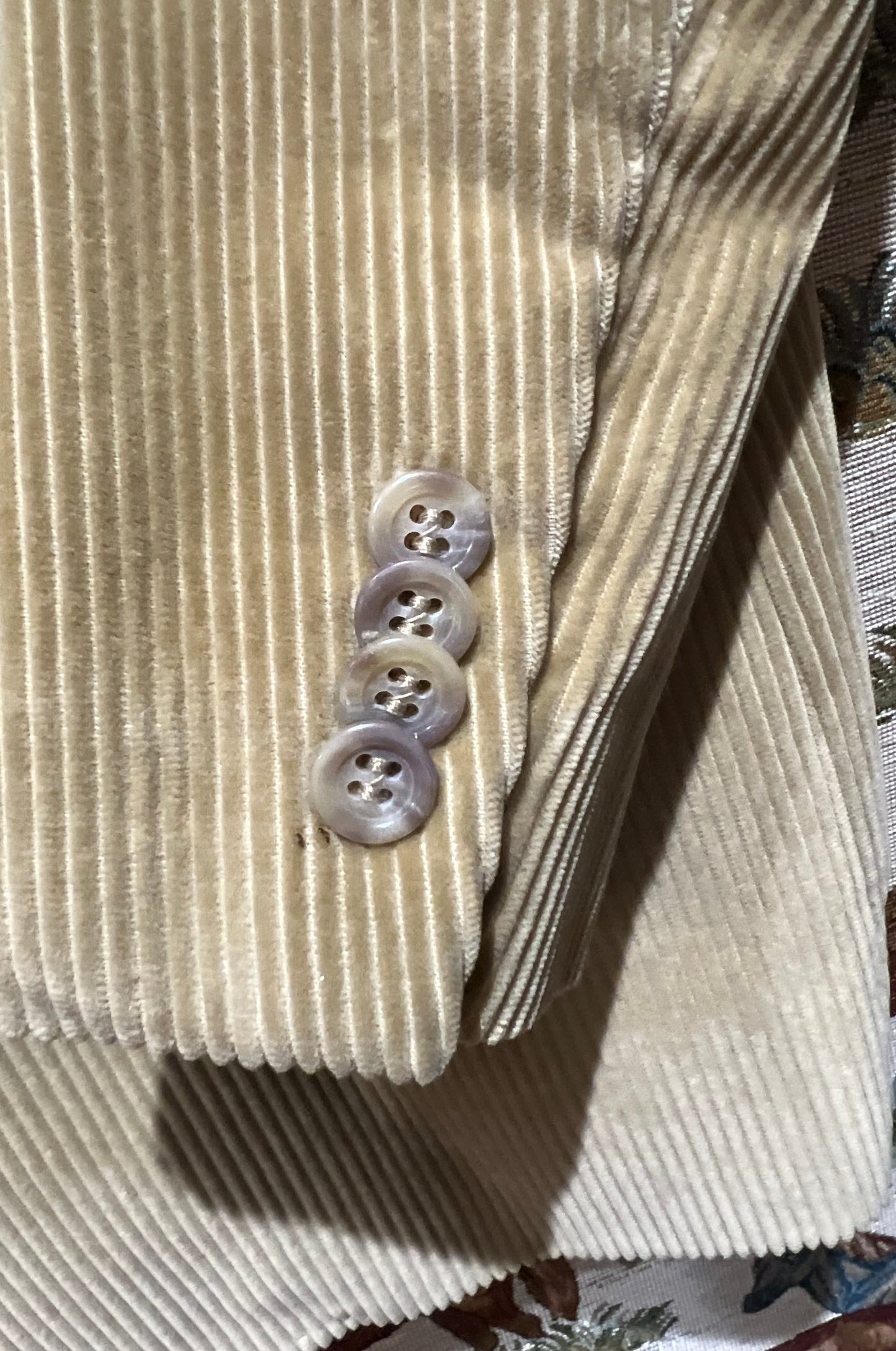 Upcycled Corduroy Blazer
