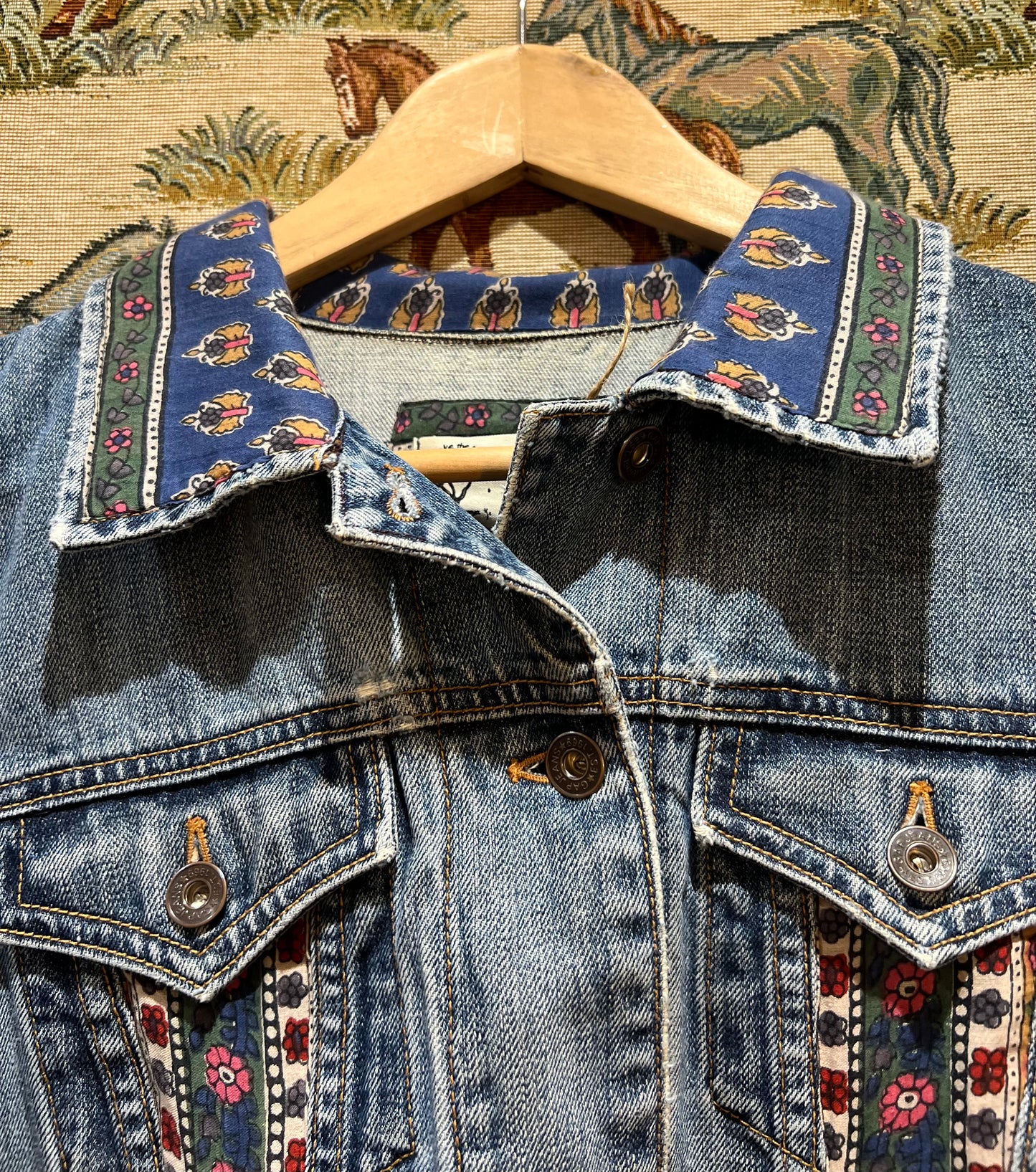 Upcycled Denim Jacket