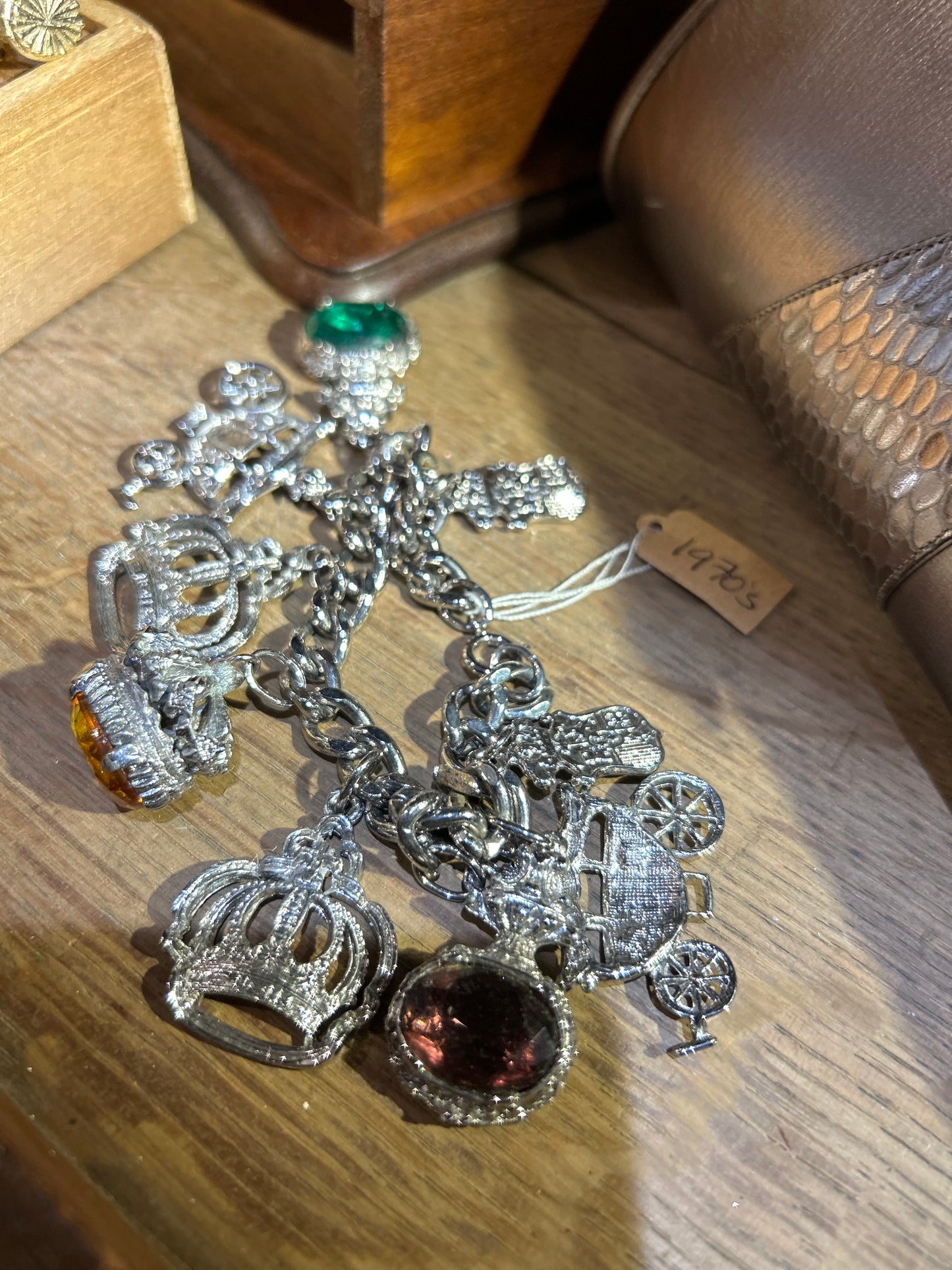 Vintage 70s Charm Bracelet