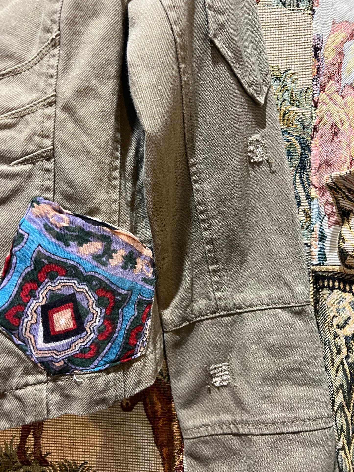 Upcycled Kids Utility Jacket