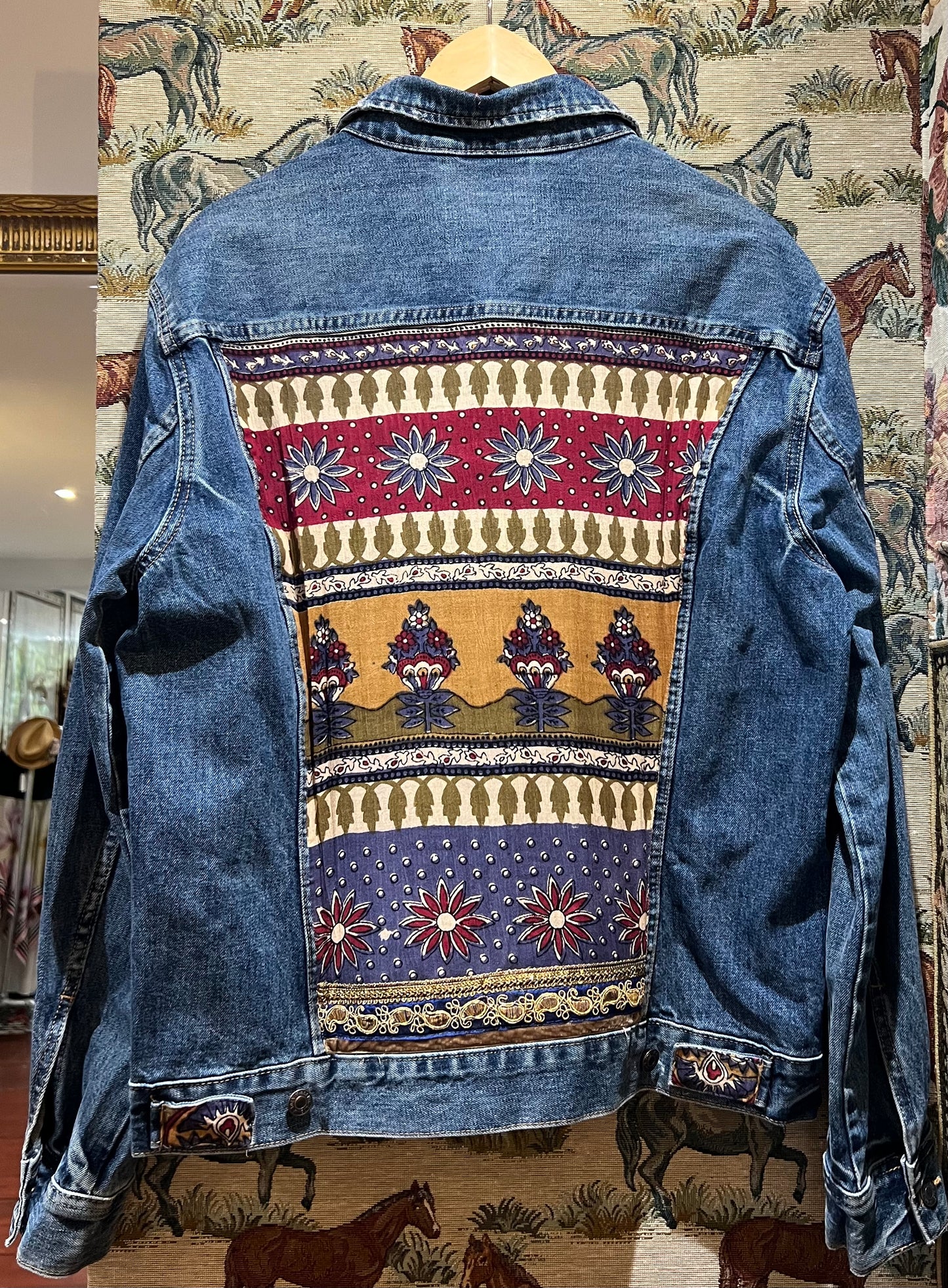 Upcycled Denim Jacket