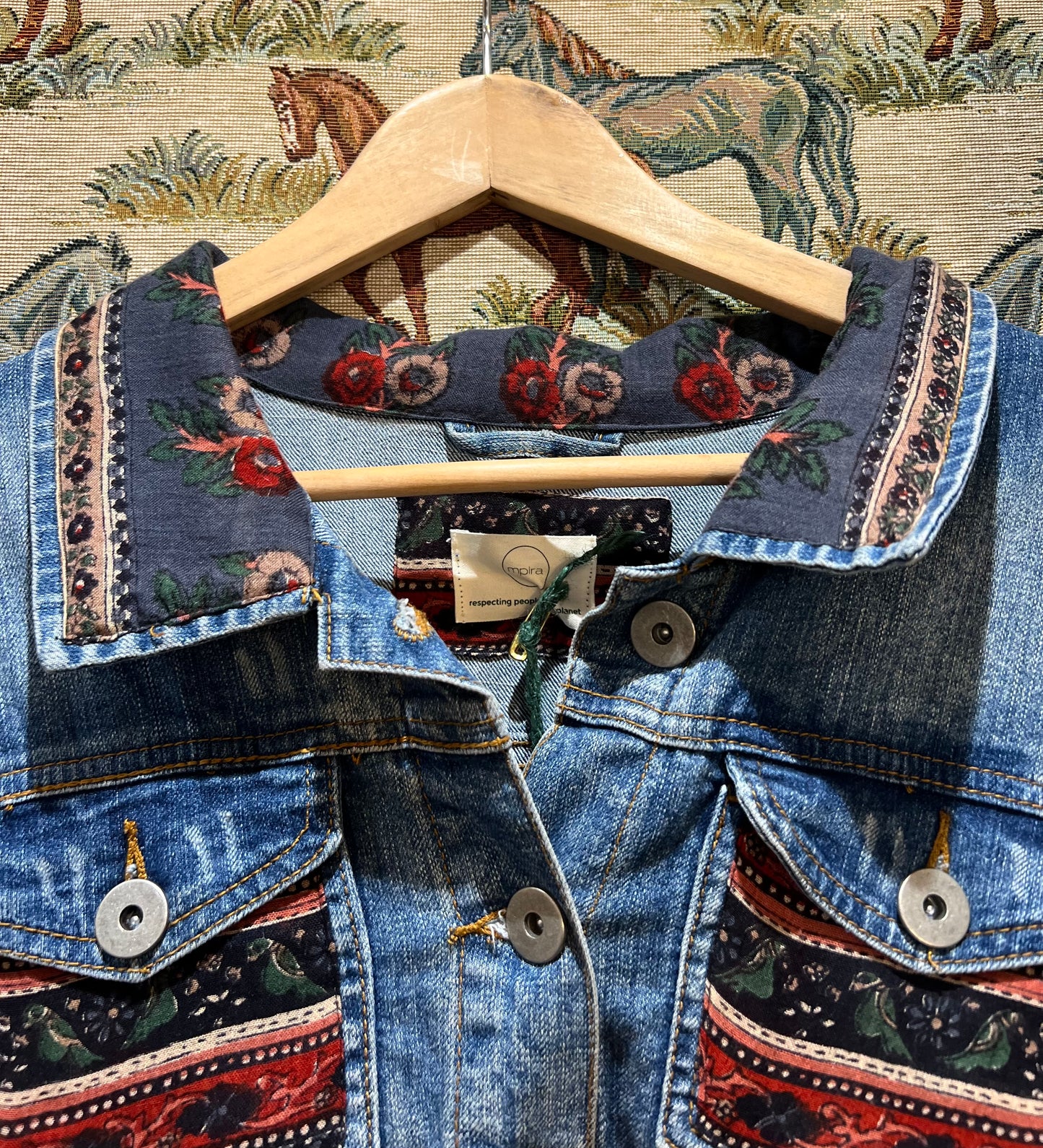 Upcycled Denim Jacket